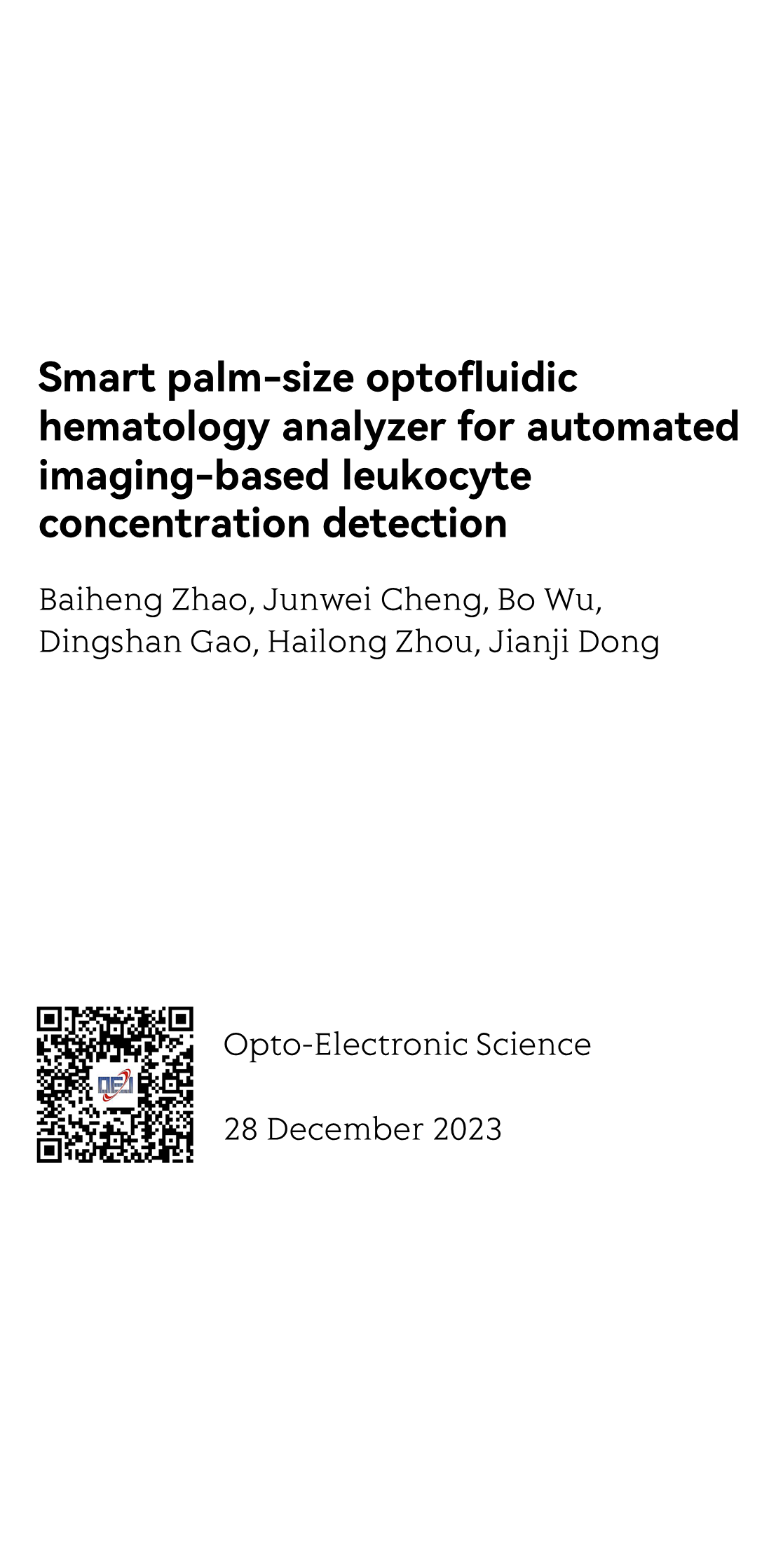 Smart palm-size optofluidic hematology analyzer for automated imaging-based leukocyte concentration detection_1