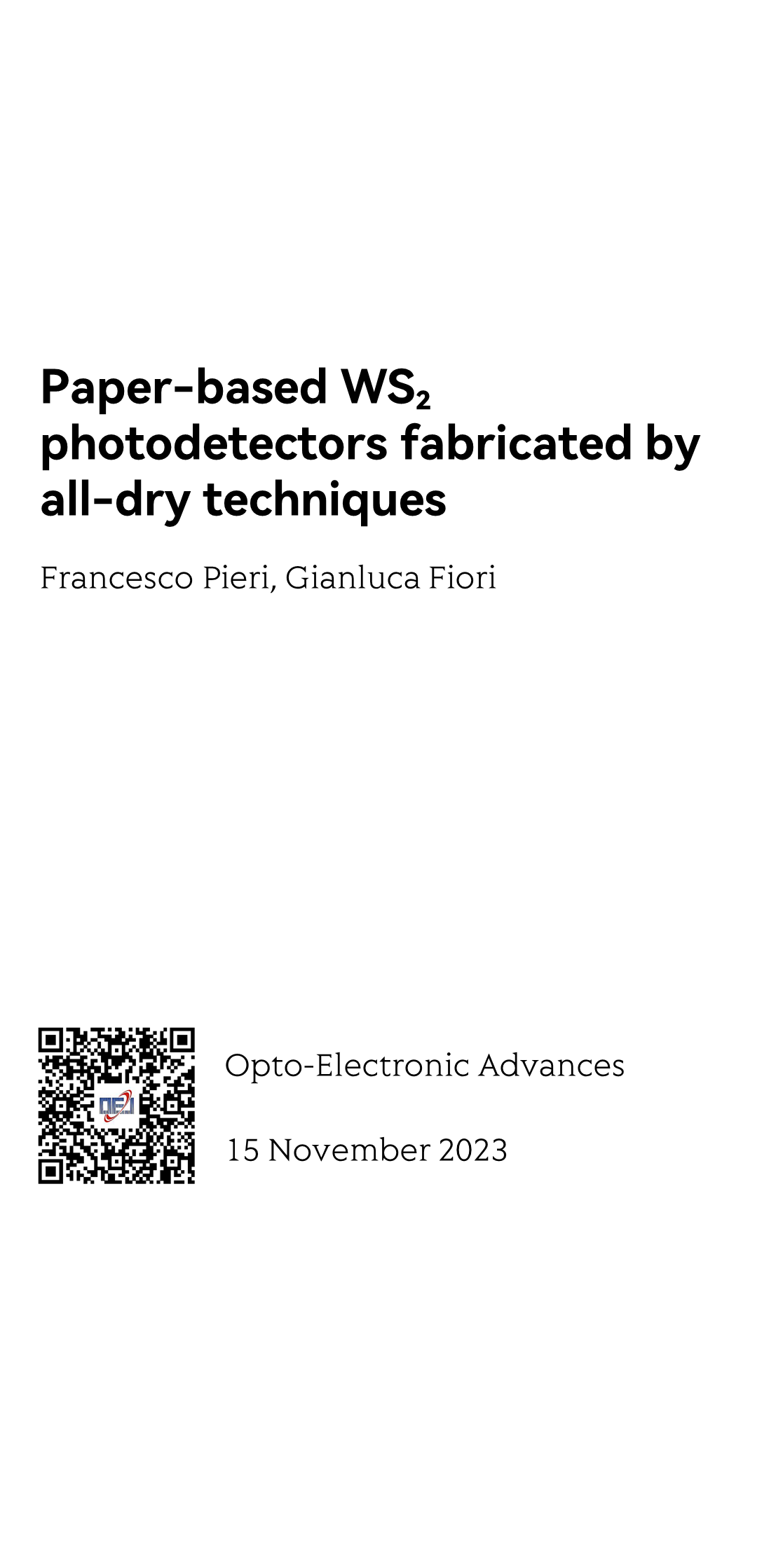 Paper-based WS₂ photodetectors fabricated by all-dry techniques_1