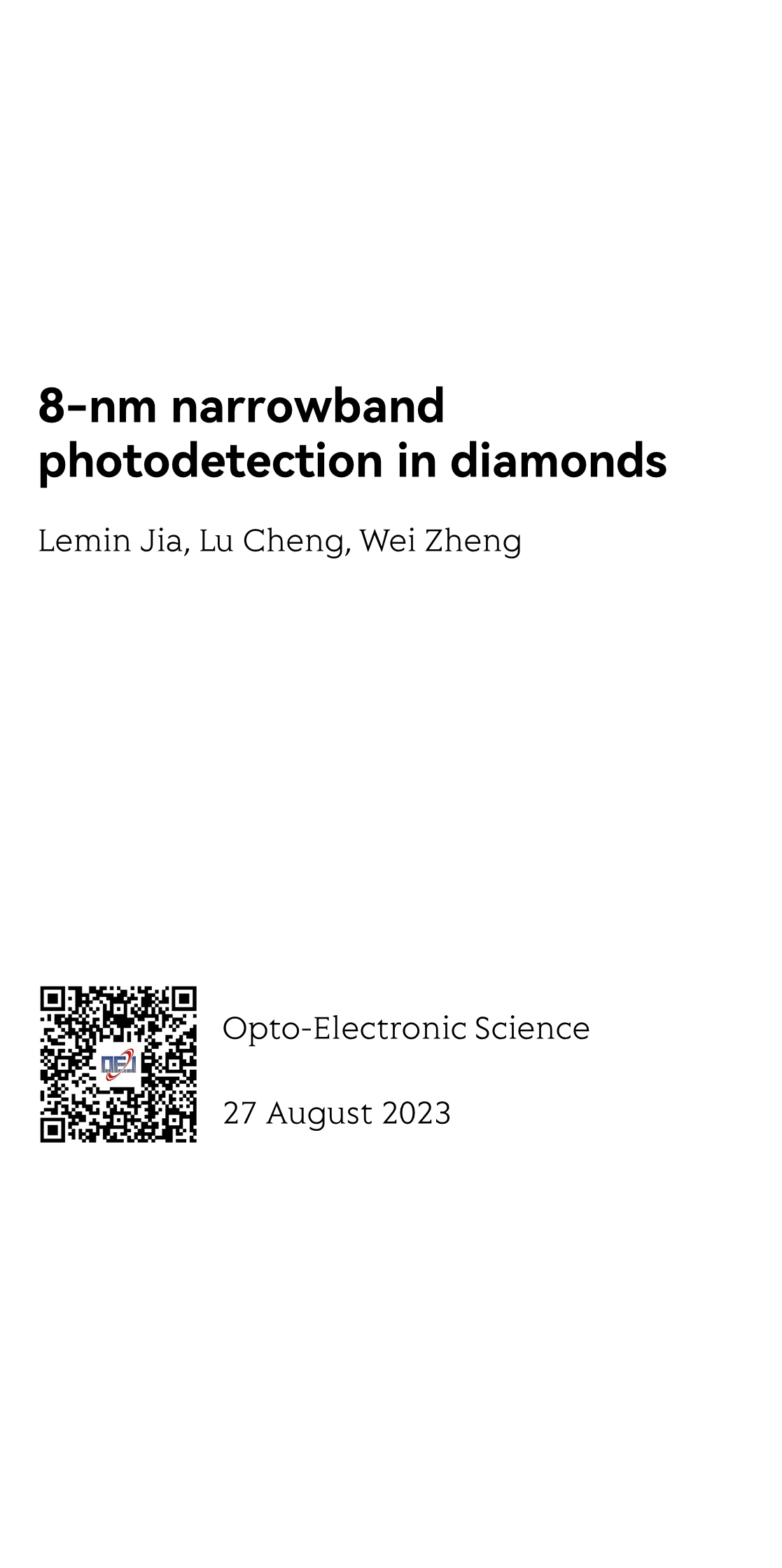 8-nm narrowband photodetection in diamonds_1