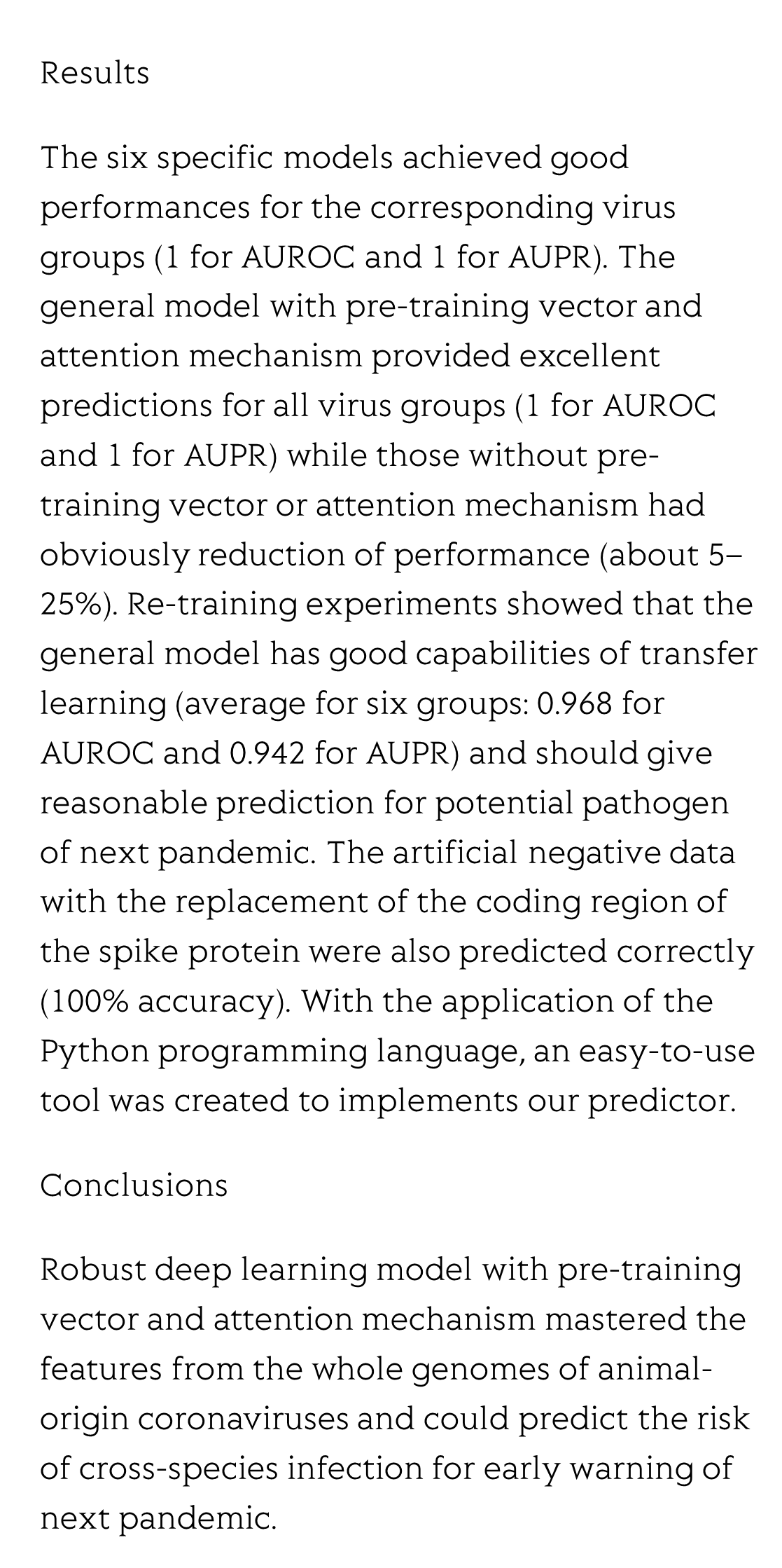 Prediction of pandemic risk for animal-origin coronavirus using a deep learning method_3