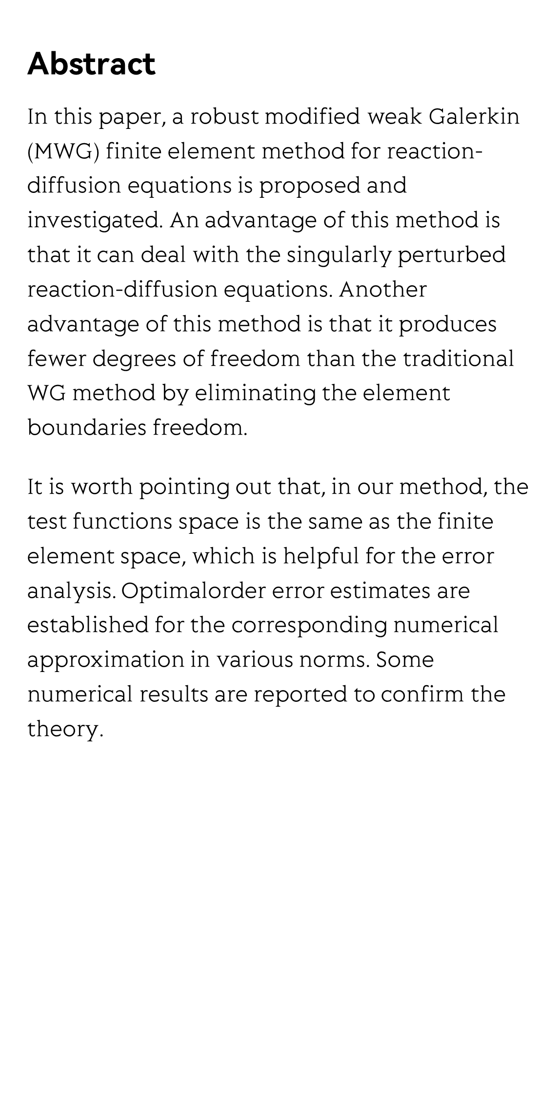 A Robust Modified Weak Galerkin Finite Element Method for Reaction-Diffusion Equations_2