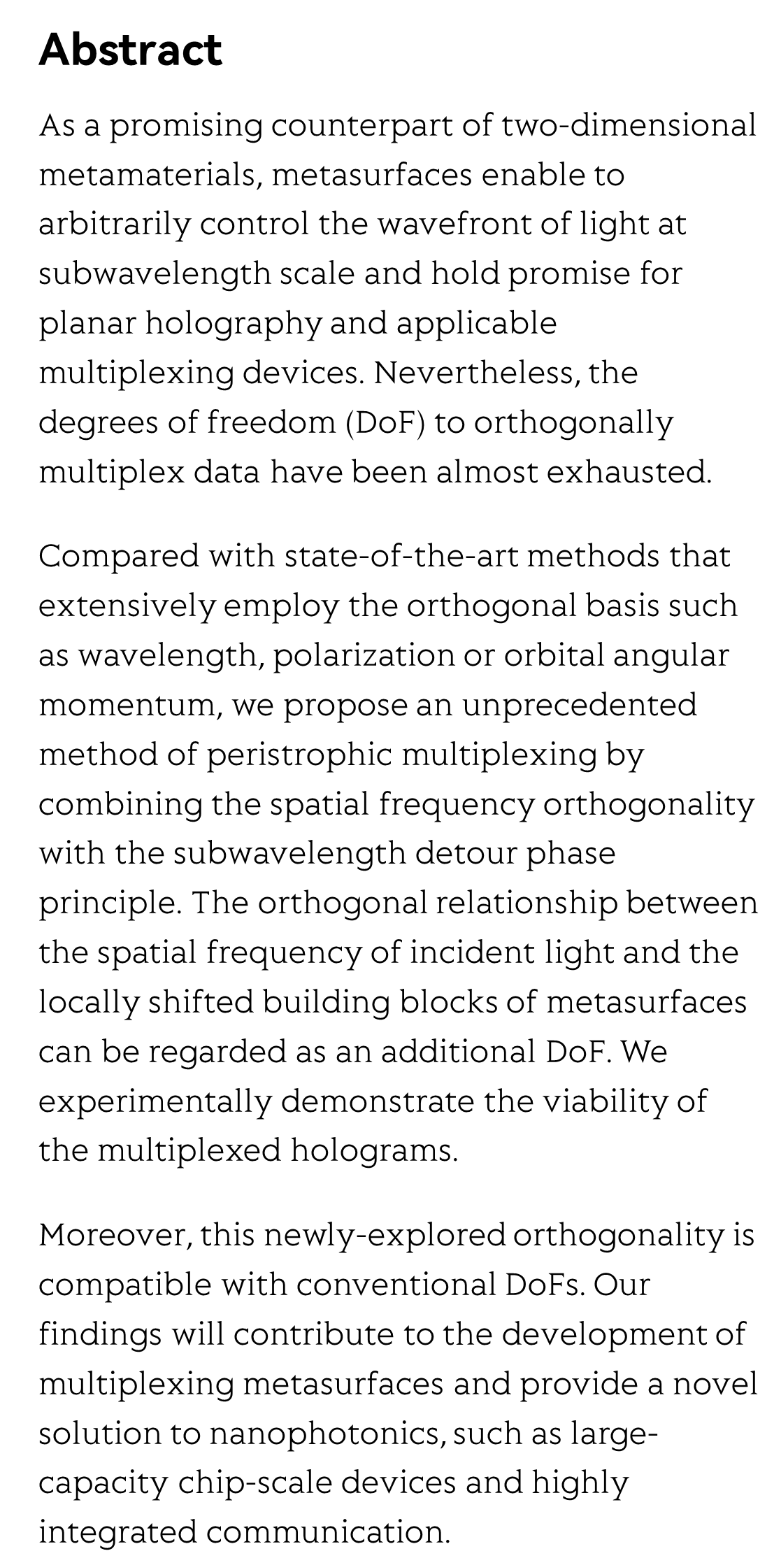 Planar peristrophic multiplexing metasurfaces_2