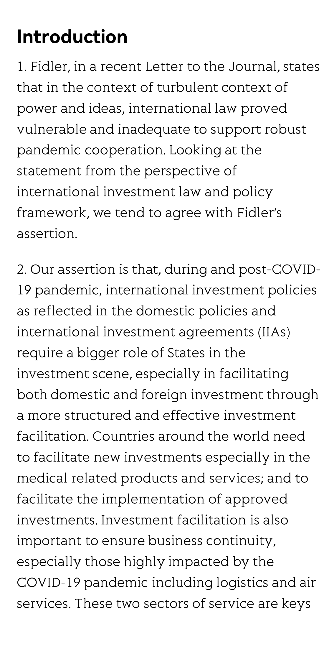 The COVID-19 Pandemic, Regional Cooperation Economic Partnership (RCEP) and the Rise of Investment Facilitation_2