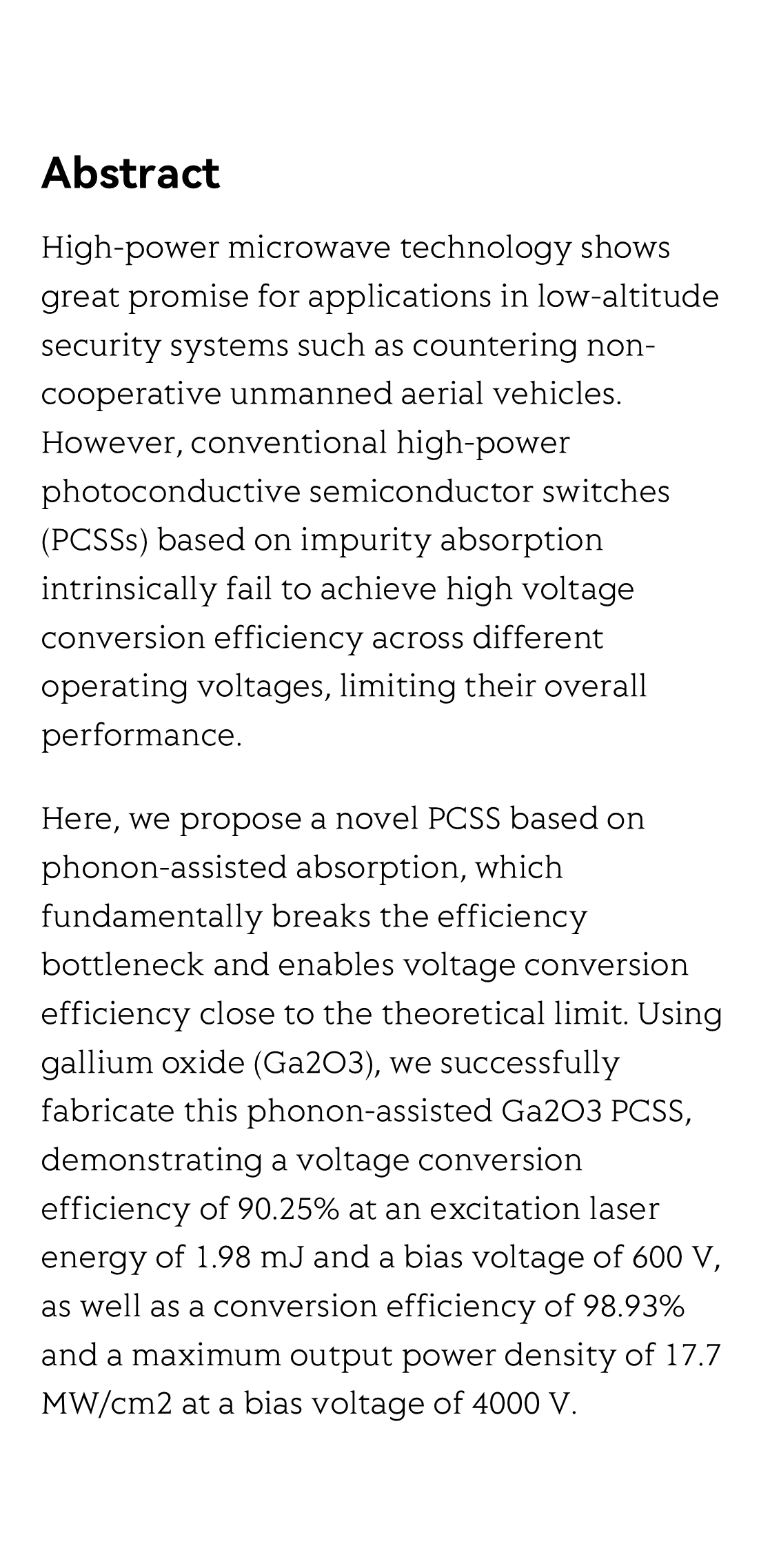 Phonon-assisted absorption photoconductive switch_2