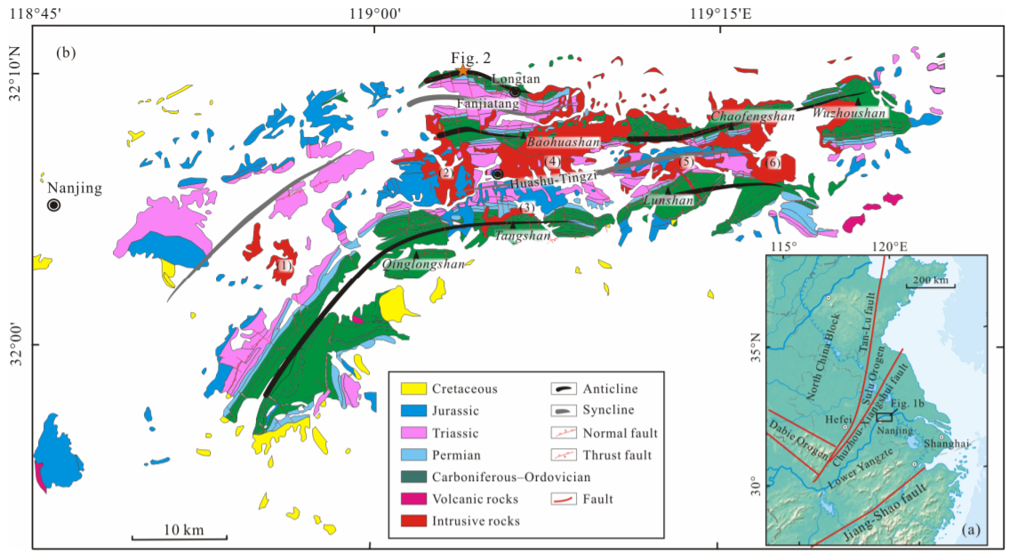 Syn-Faulting Calcite Ages: Constraint for the Late Mesozoic Deformation of the Ningzhen Mountain, Eastern China_4