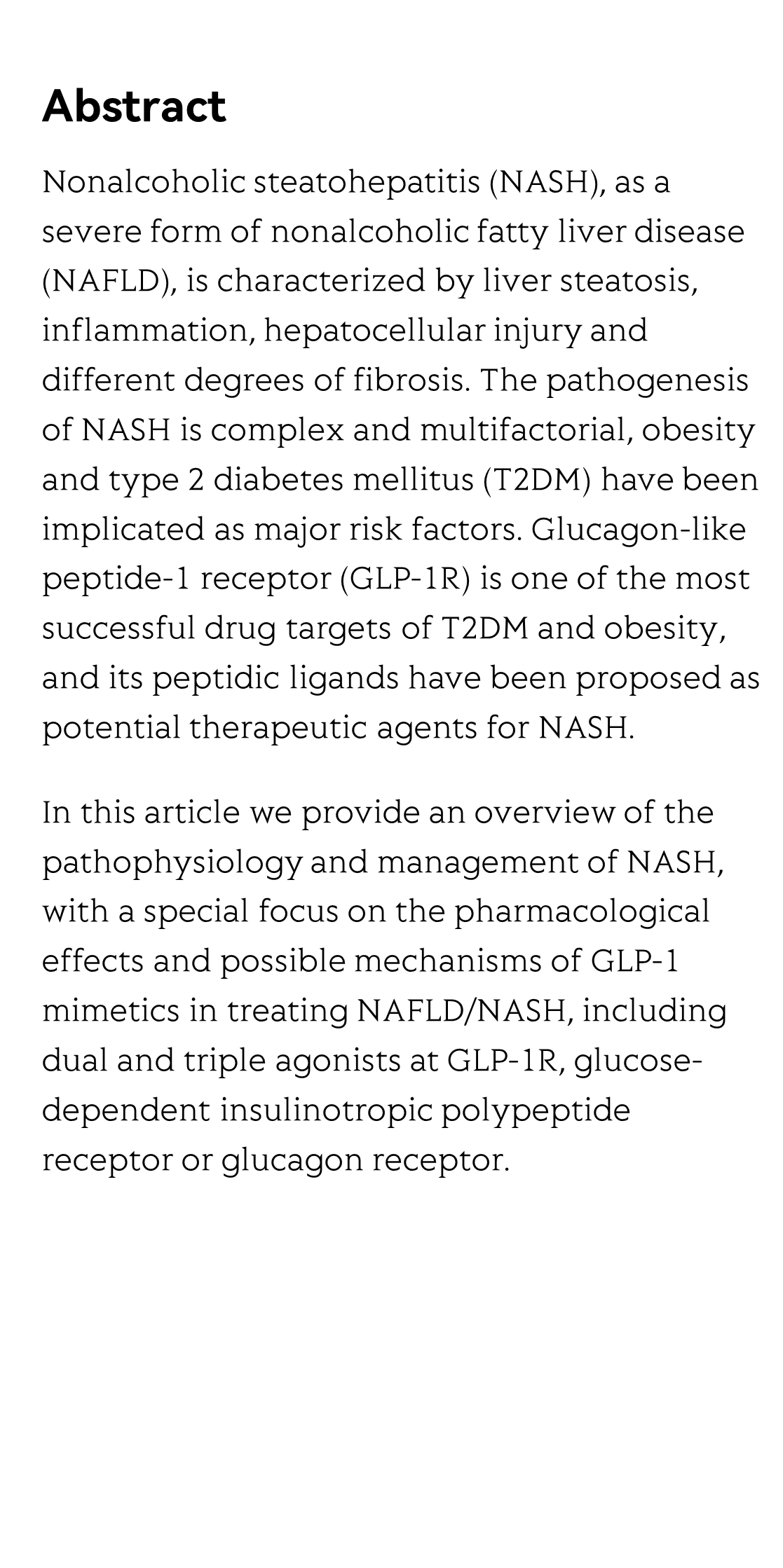 GLP-1 mimetics as a potential therapy for nonalcoholic steatohepatitis_2