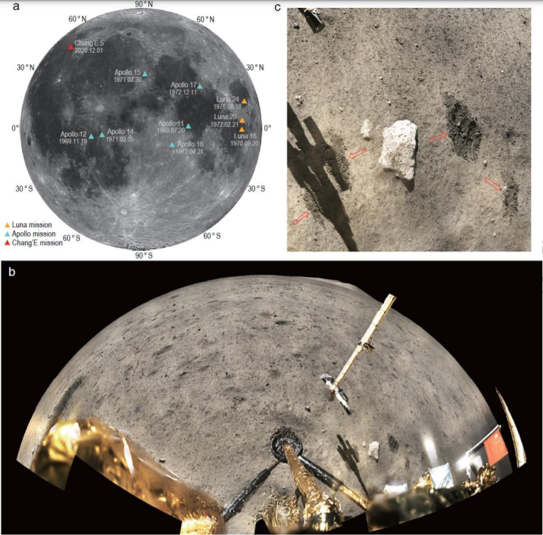Characteristics of the lunar samples returned by Chang'E-5 mission_3