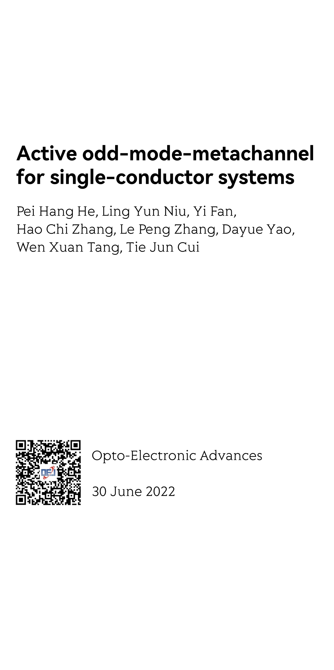 Active odd-mode-metachannel for single-conductor systems_1