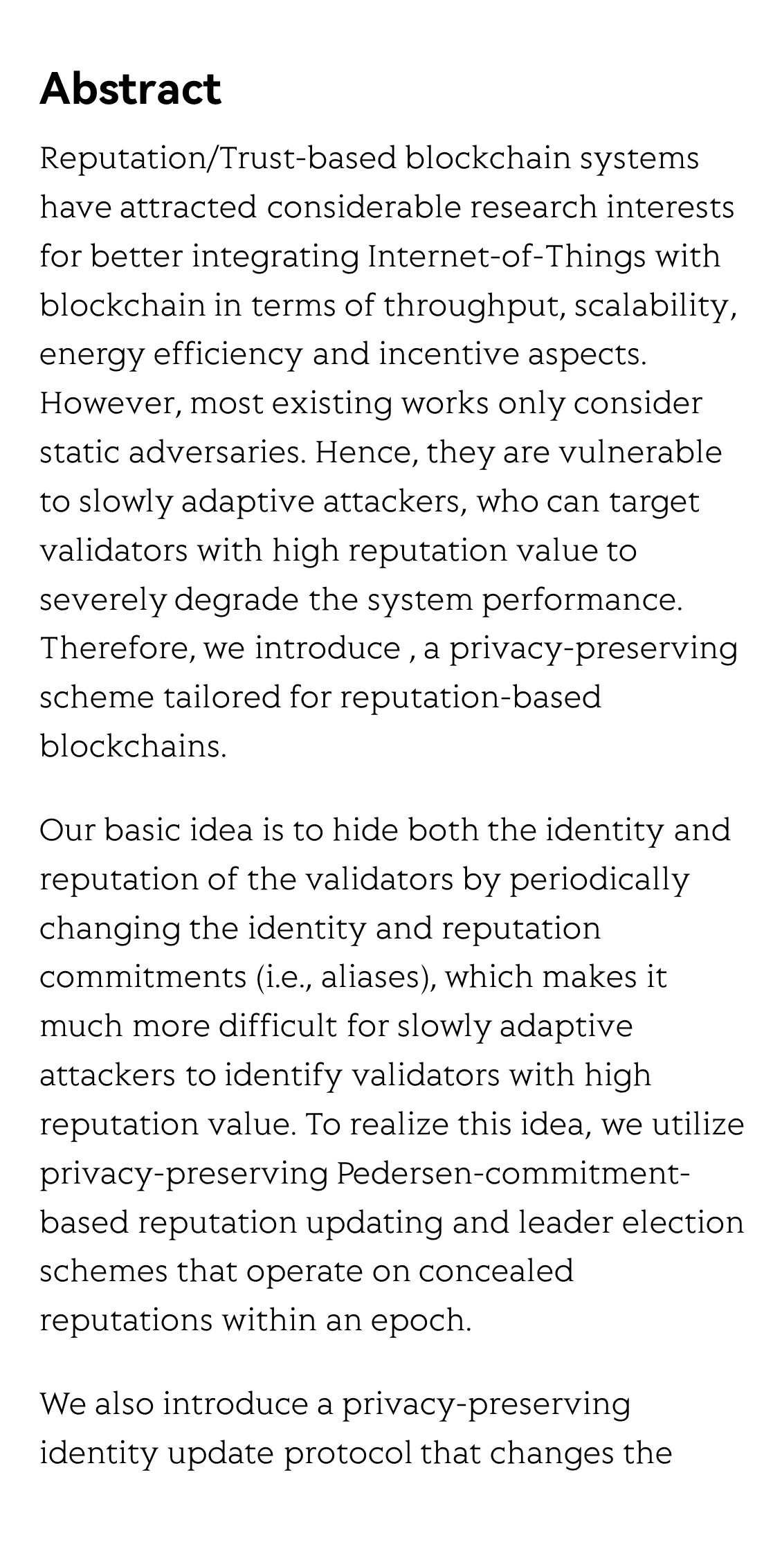 sys: A Privacy-preserving Scheme for Reputation-based Blockchain System_2