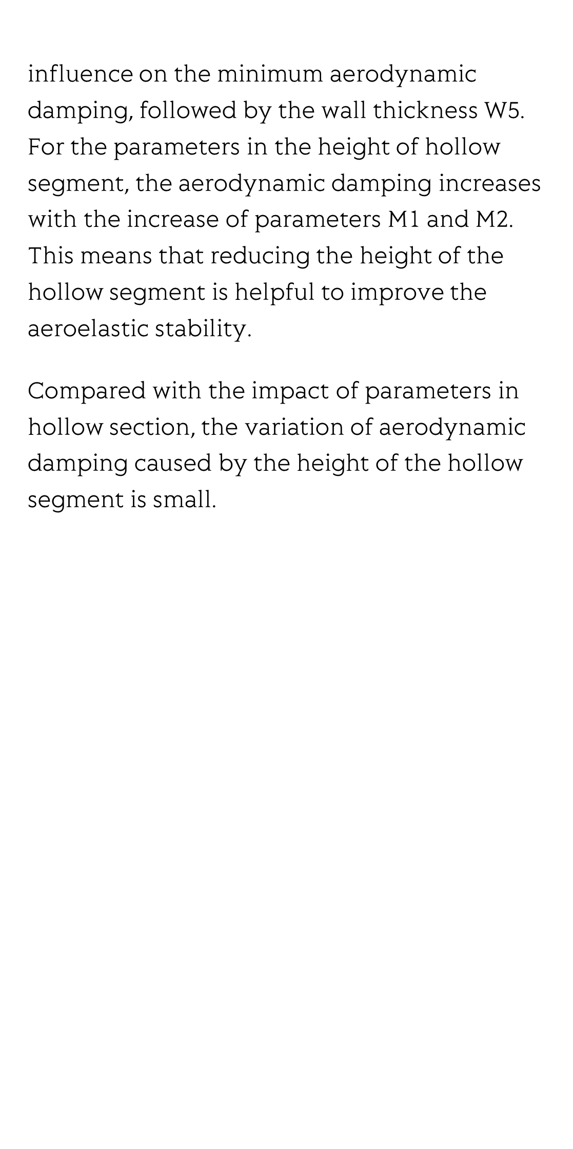 Parametric study on the flutter sensitivity of a wide-chord hollow fan blade_3