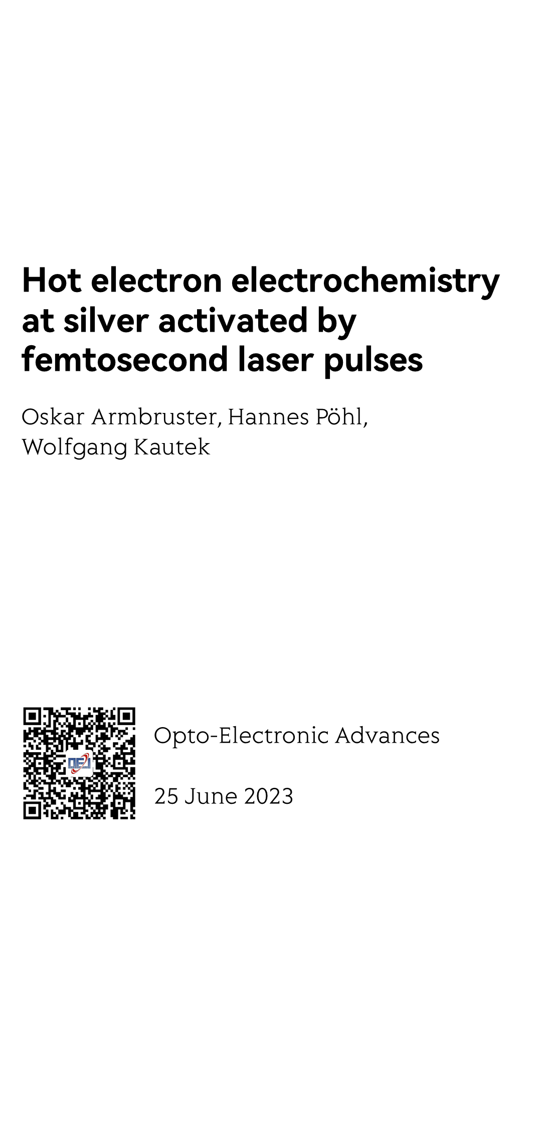 Hot electron electrochemistry at silver activated by femtosecond laser pulses_1