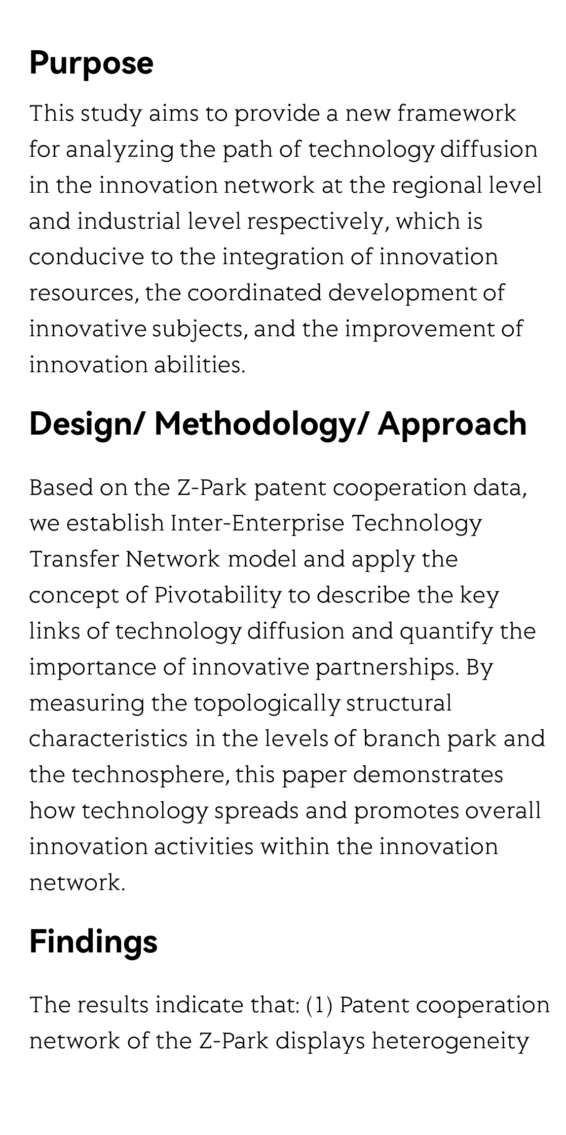 Feature and Tendency of Technology Transfer in Z-Park Patent Cooperation Network: From the Perspective of Global Optimal Path_2