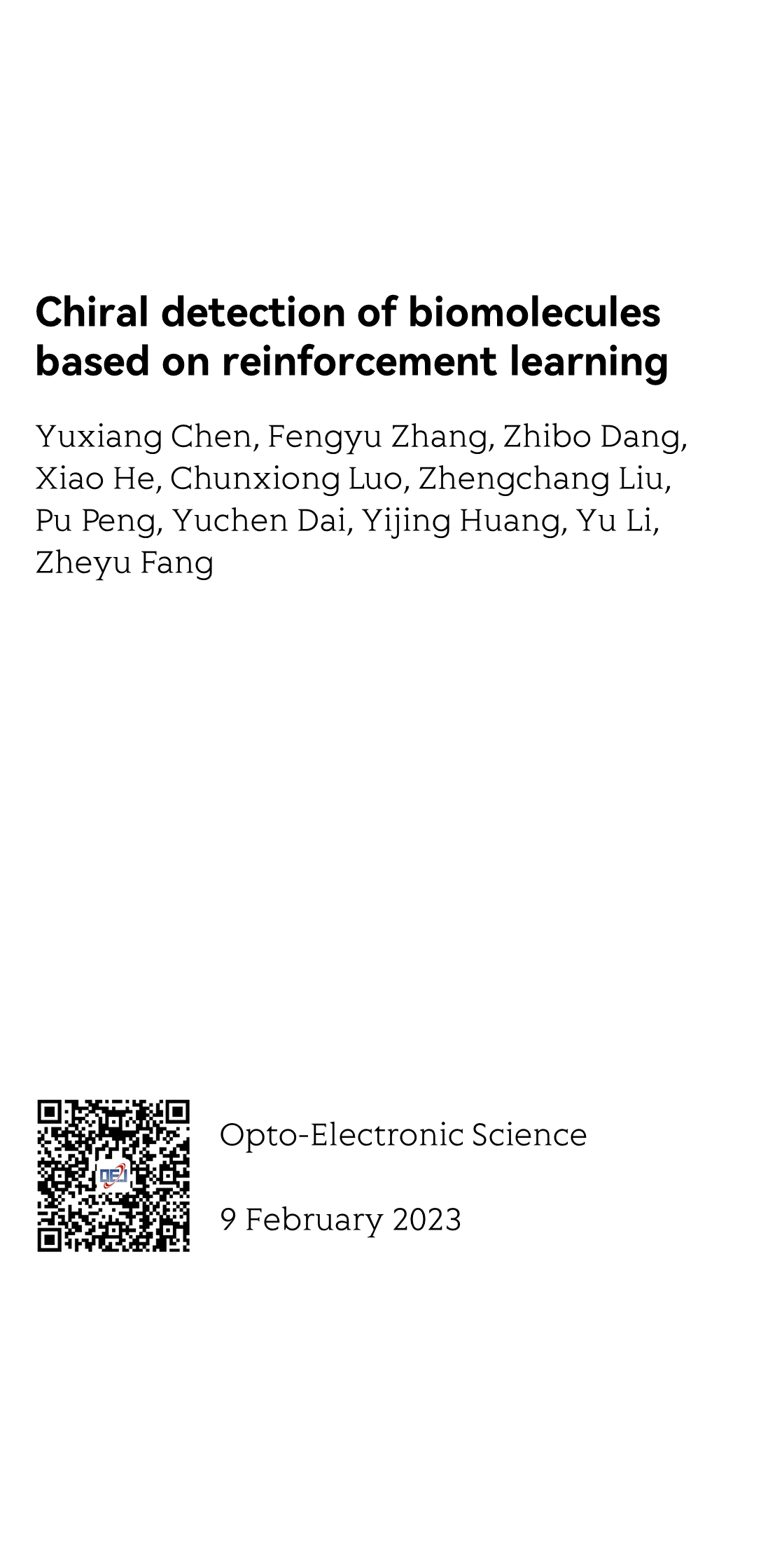 Chiral detection of biomolecules based on reinforcement learning_1