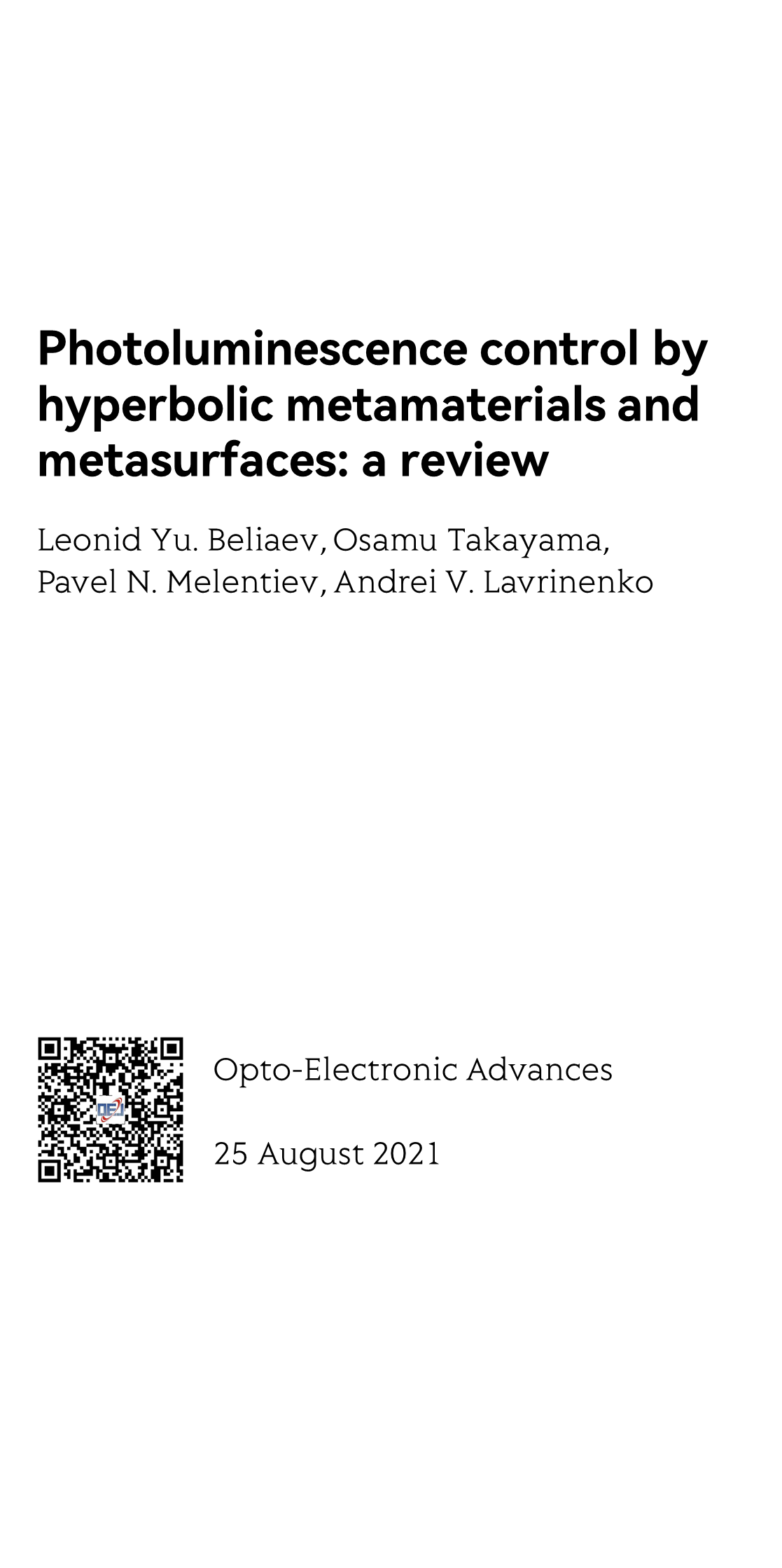 Photoluminescence control by hyperbolic metamaterials and metasurfaces: a review_1