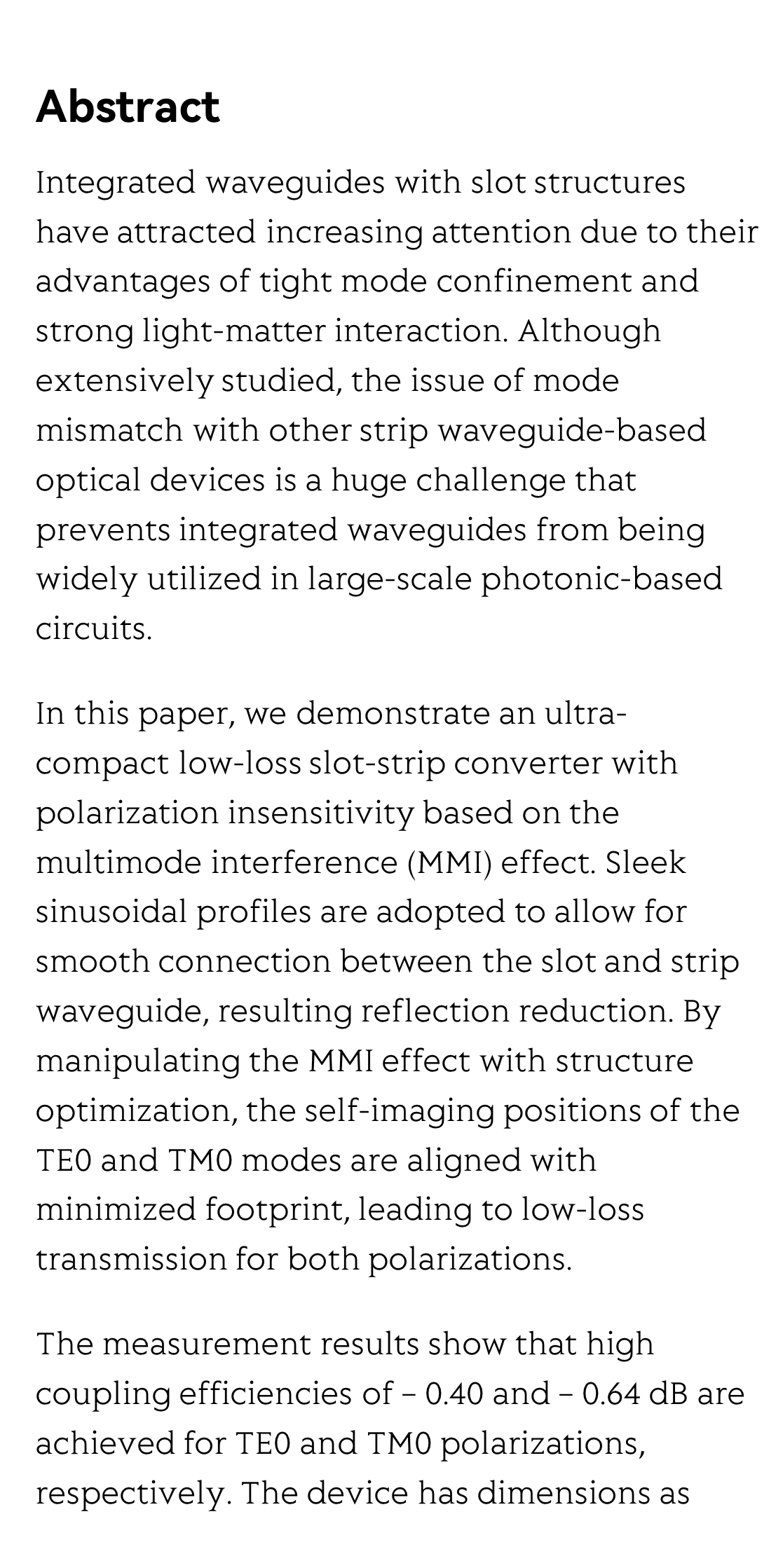 An ultra-compact polarization-insensitive slot-strip mode converter_2