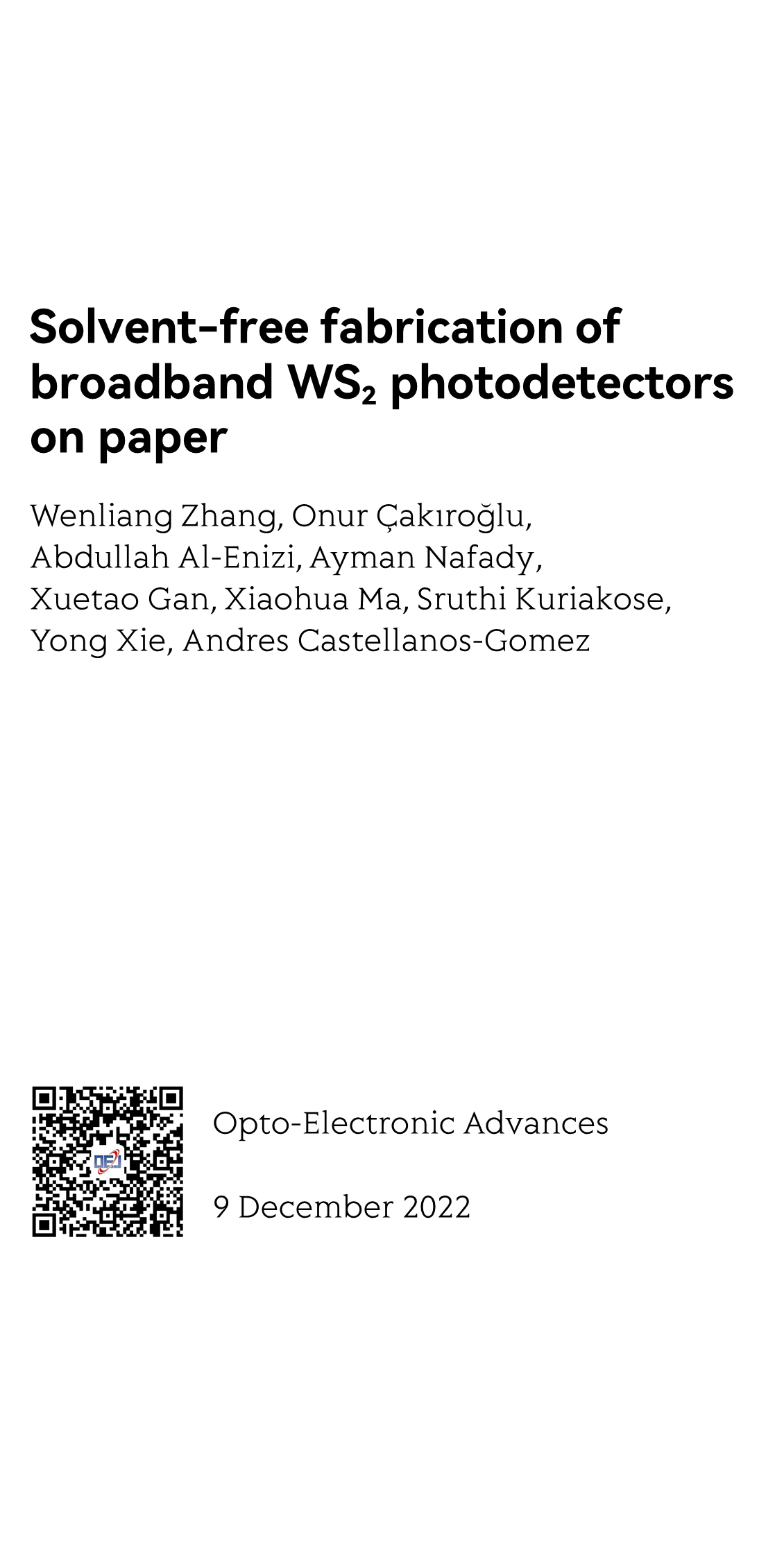 Solvent-free fabrication of broadband WS₂ photodetectors on paper_1
