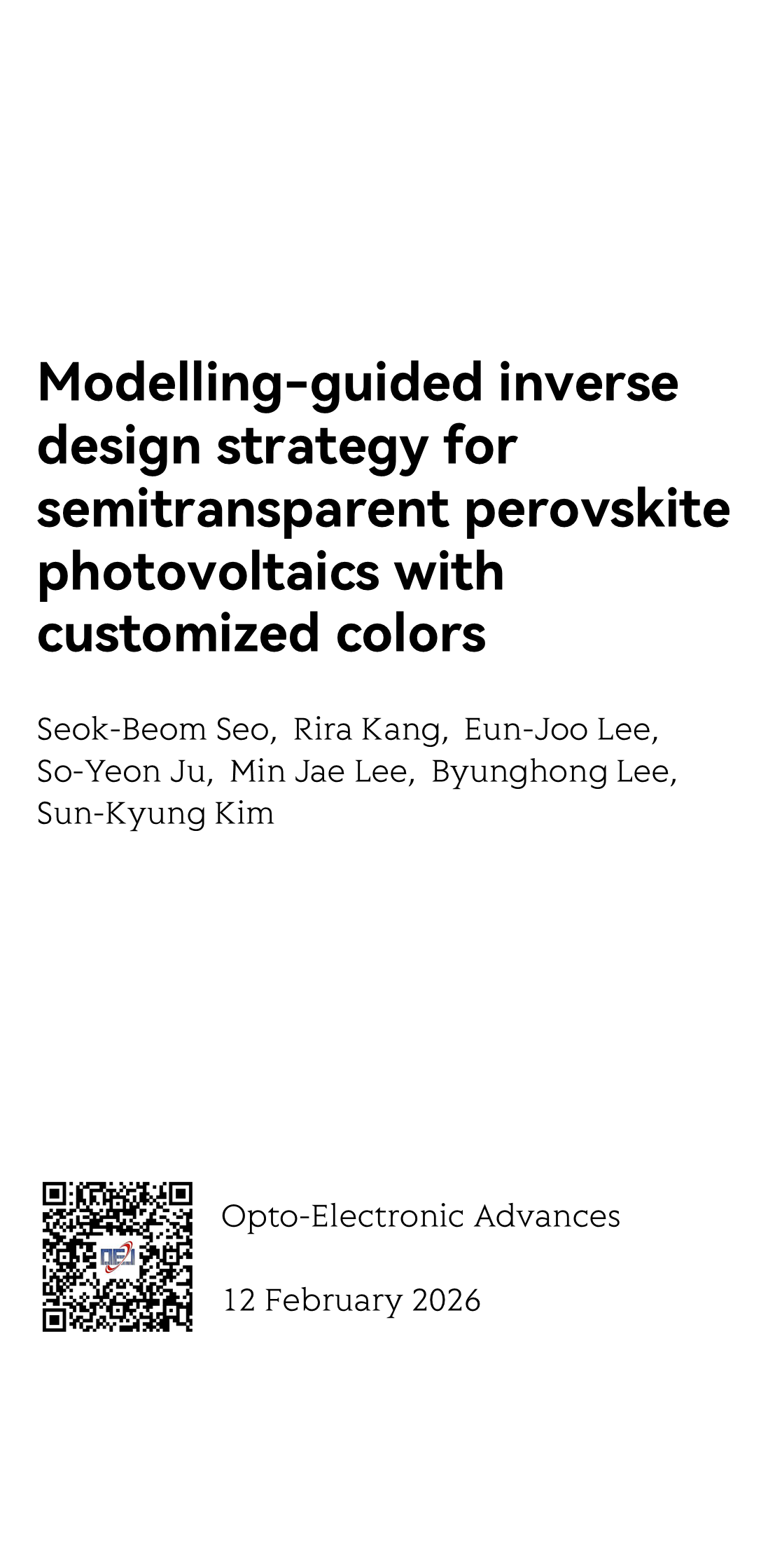 Modelling-guided inverse design strategy for semitransparent perovskite photovoltaics with customized colors_1