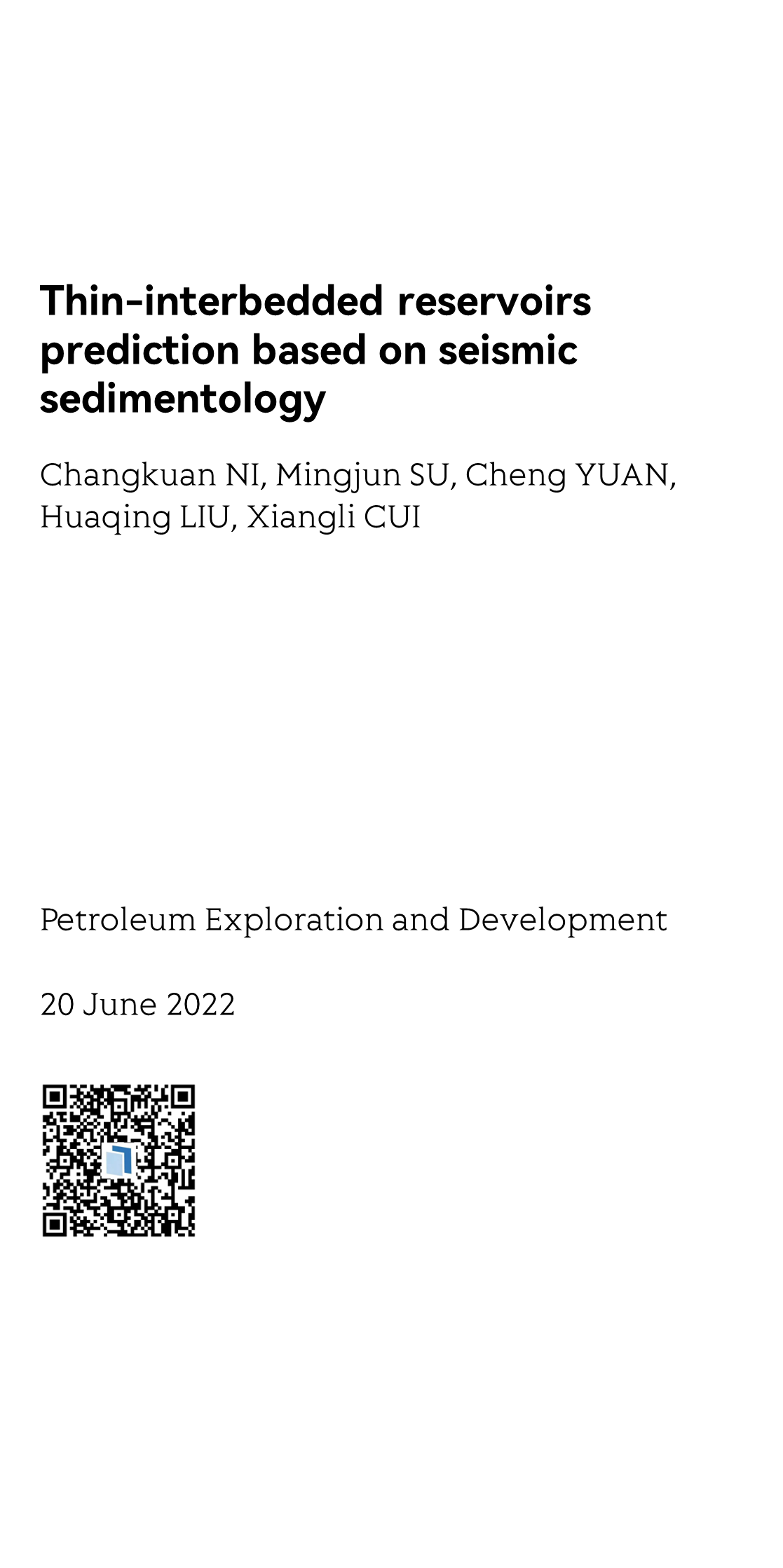 Thin-interbedded reservoirs prediction based on seismic sedimentology_1