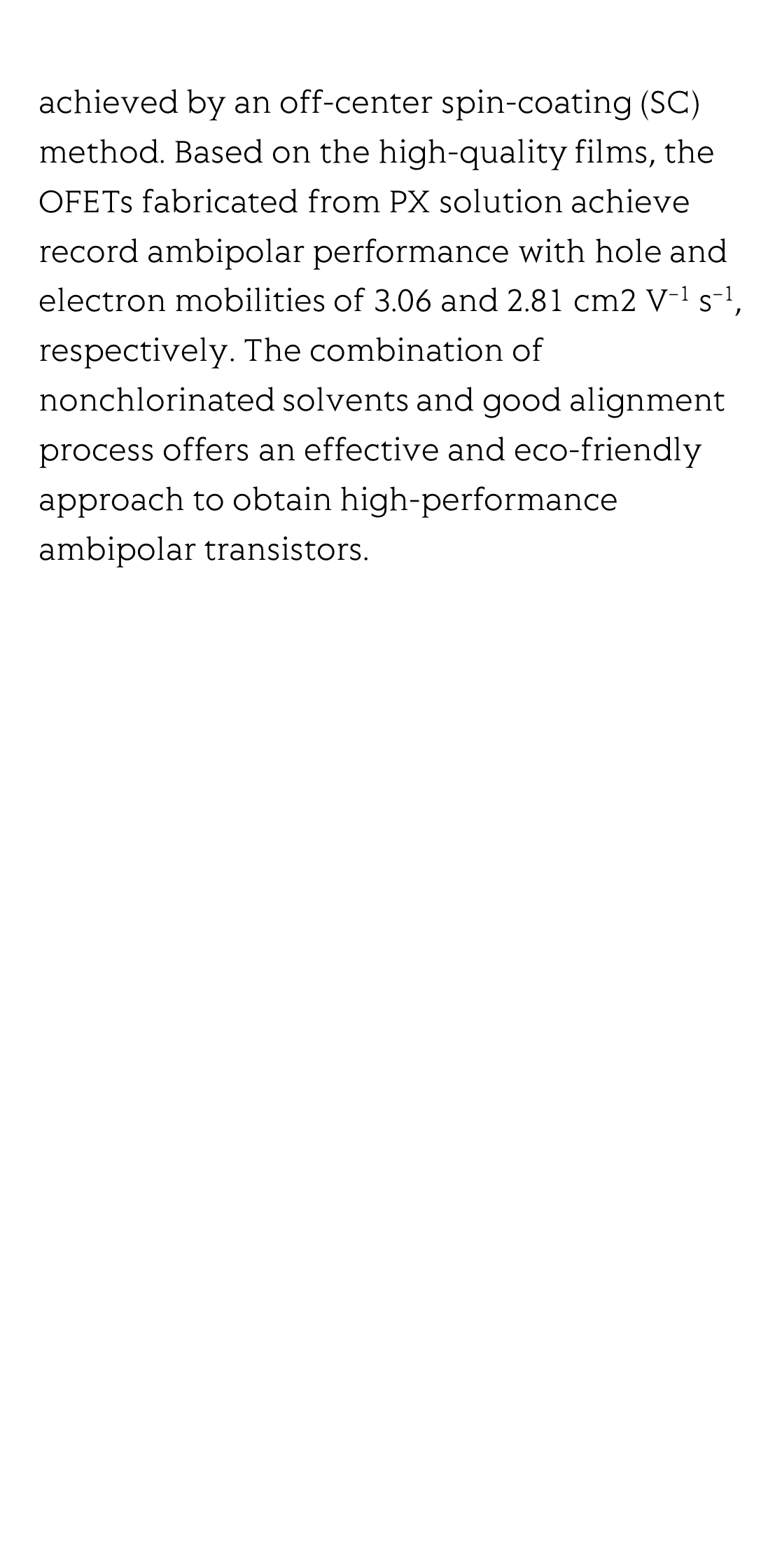 A nonchlorinated solvent-processed polymer semiconductor for high-performance ambipolar transistors_3