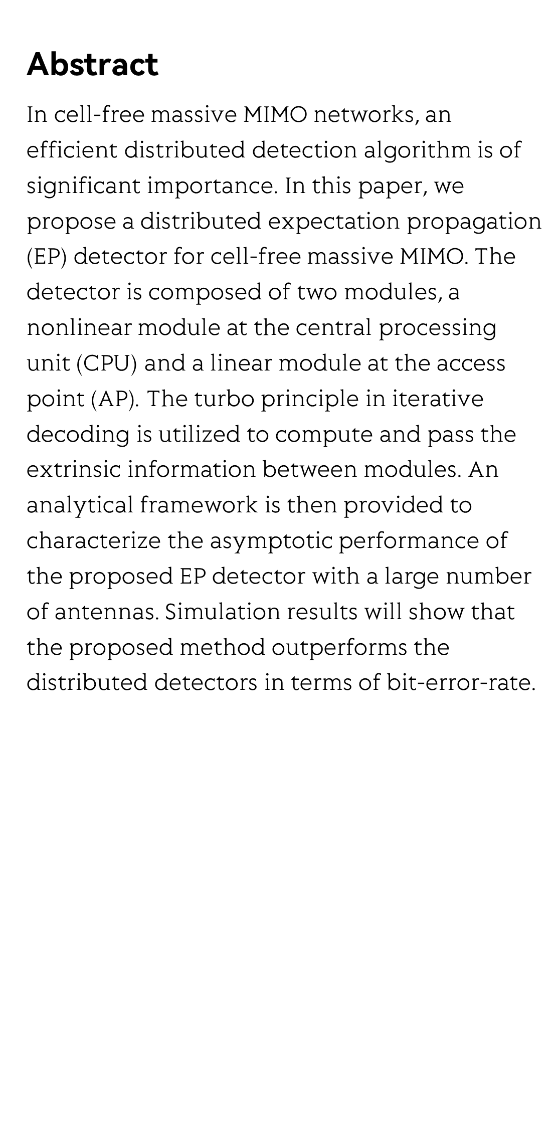 Distributed Expectation Propagation Detection for Cell-Free Massive MIMO_2