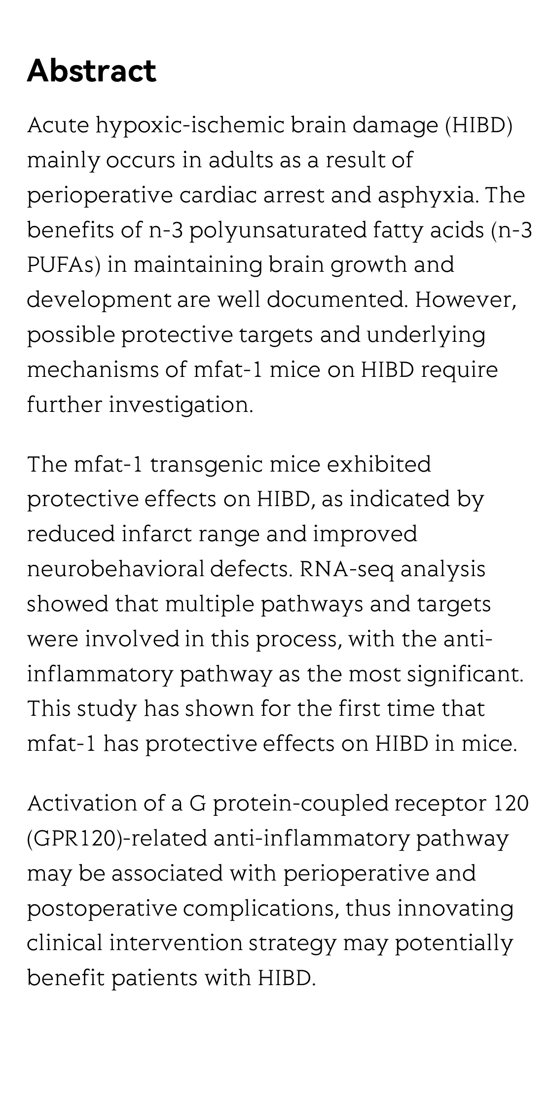 Protective effects on acute hypoxic-ischemic brain damage in mfat-1 transgenic mice by alleviating neuroinflammation_2