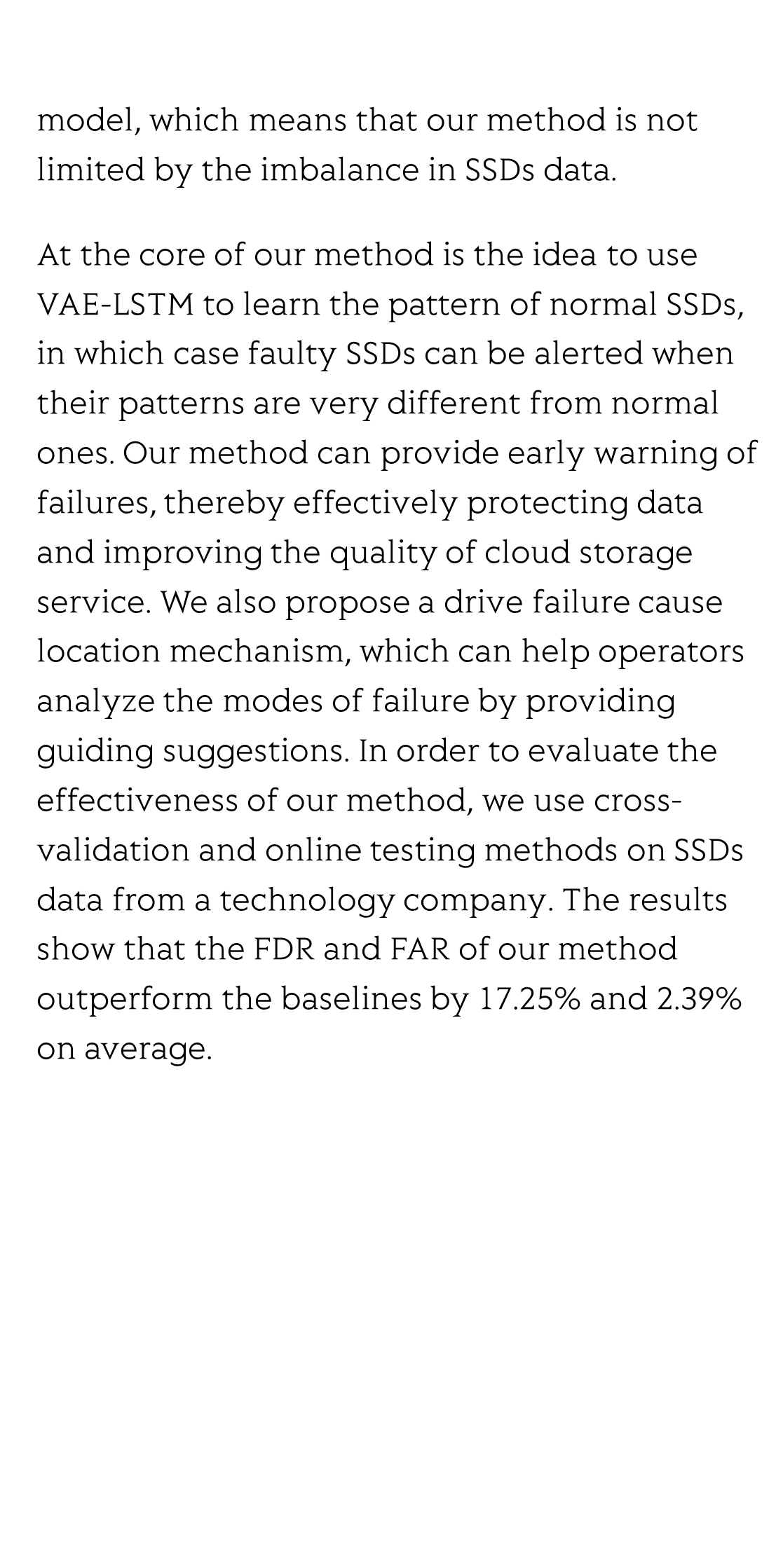 A Proactive Failure Tolerant Mechanism for SSDs Storage Systems based on Unsupervised Learning_3