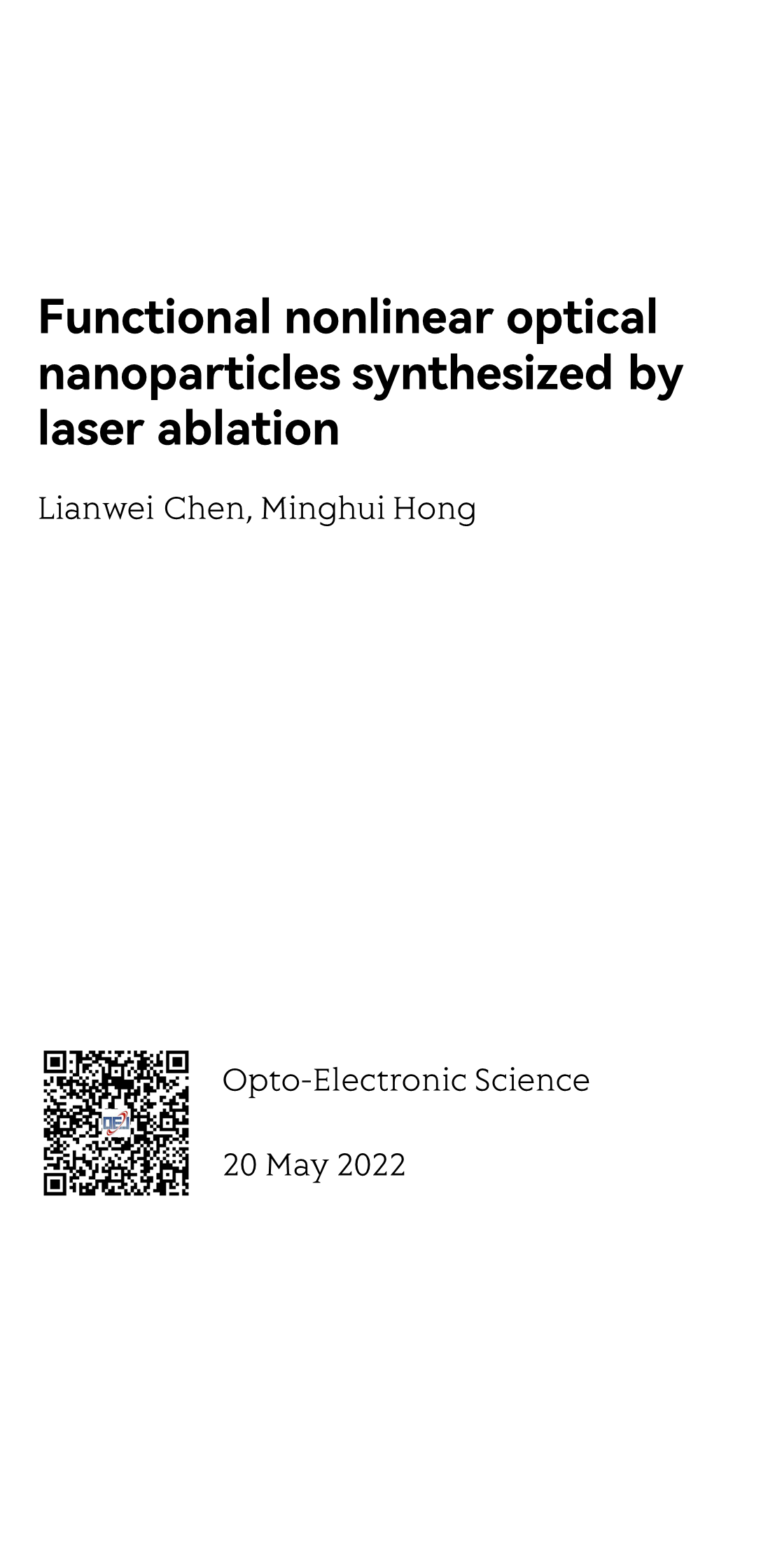 Functional nonlinear optical nanoparticles synthesized by laser ablation_1