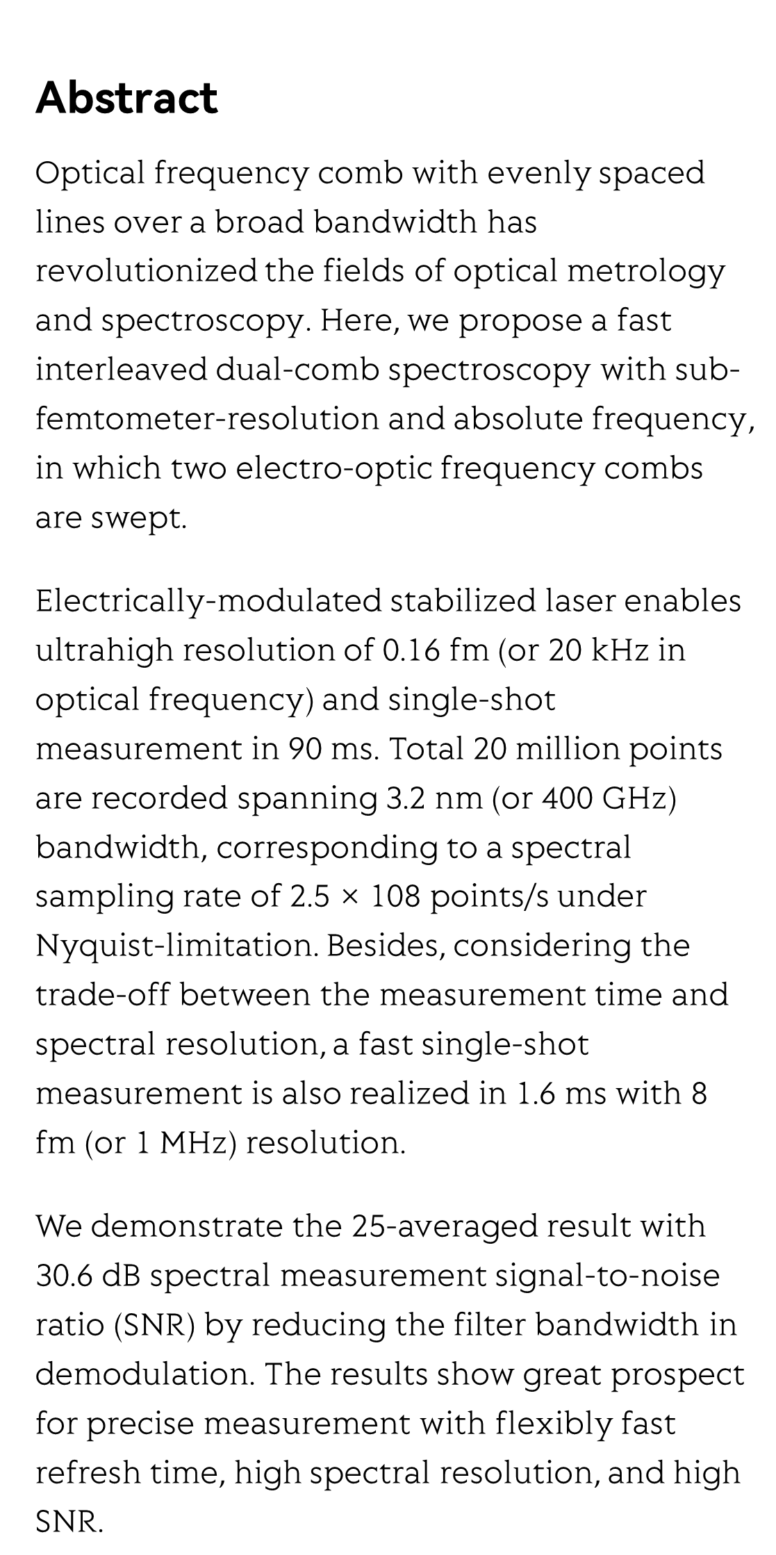 Sub-femtometer-resolution absolute spectroscopy with sweeping electro-optic combs_2