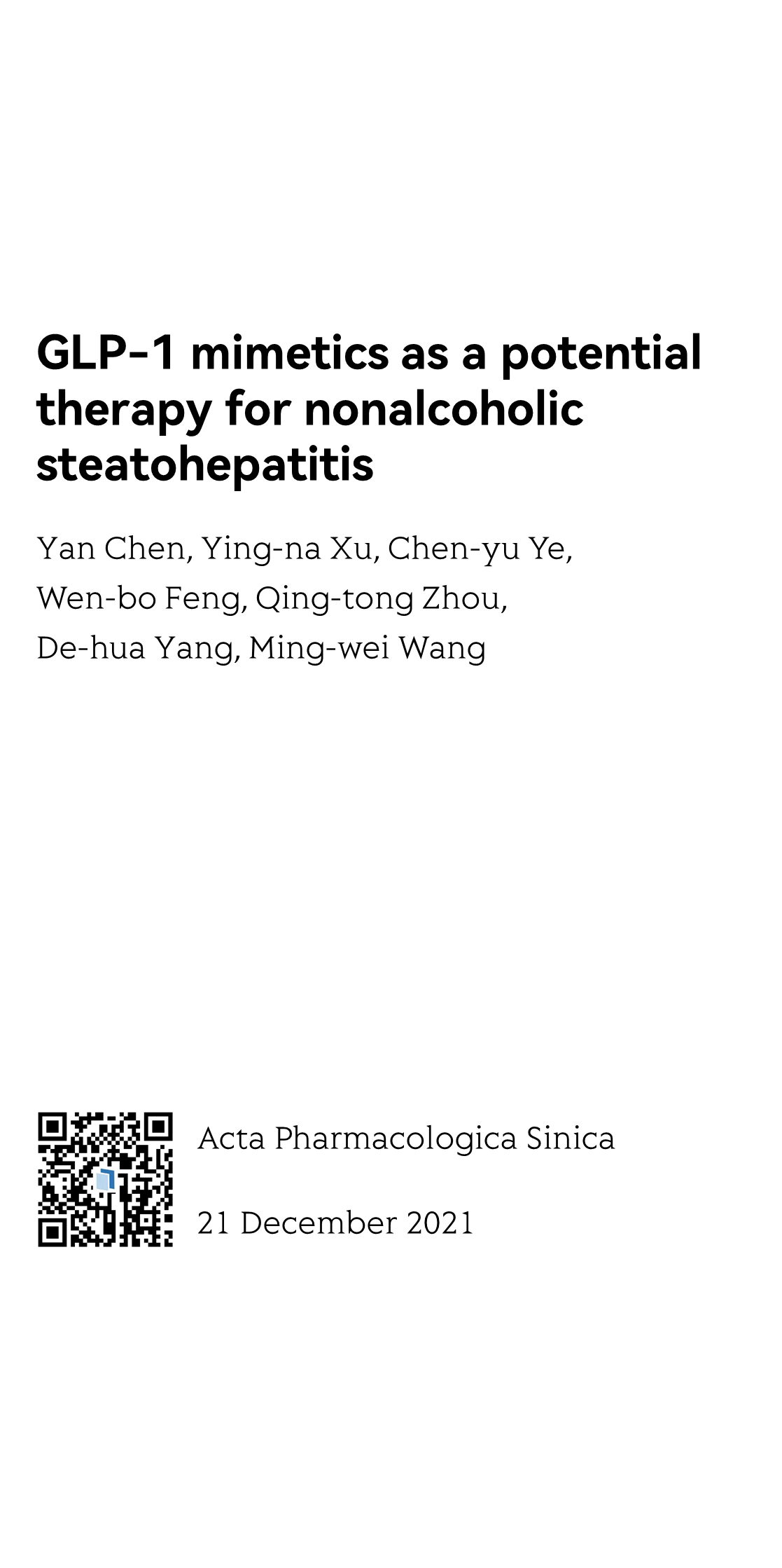 GLP-1 mimetics as a potential therapy for nonalcoholic steatohepatitis_1