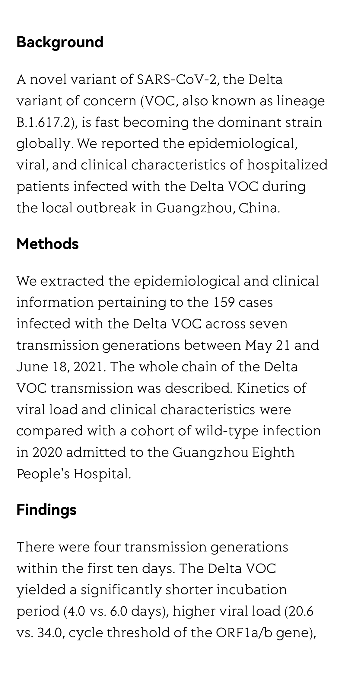 Transmission, viral kinetics and clinical characteristics of the emergent SARS-CoV-2 Delta VOC in Guangzhou, China_2