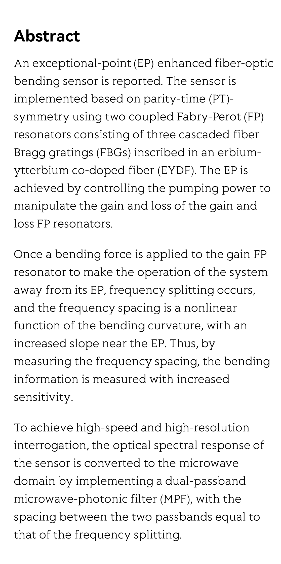 Exceptional-point-enhanced sensing in an all-fiber bending sensor_2