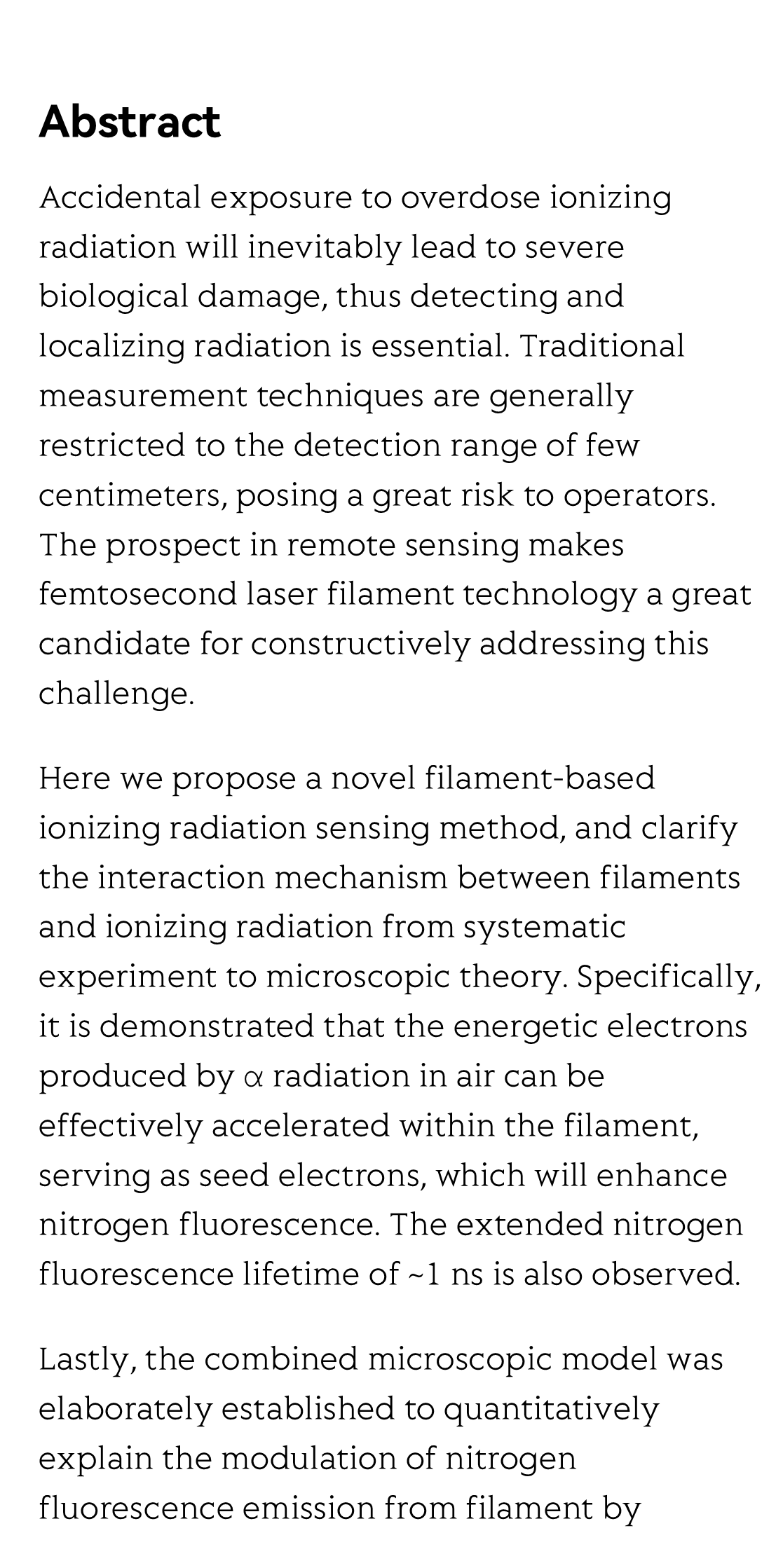 Filament based ionizing radiation sensing_2