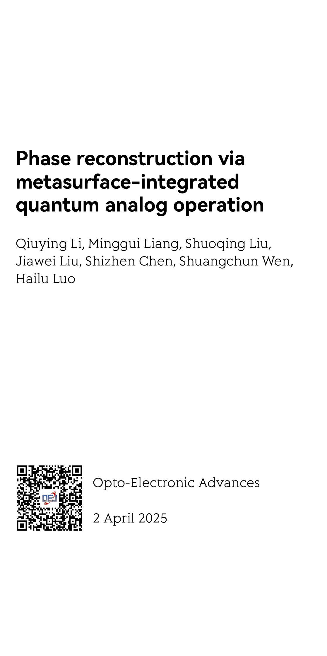 Phase reconstruction via metasurface-integrated quantum analog operation_1