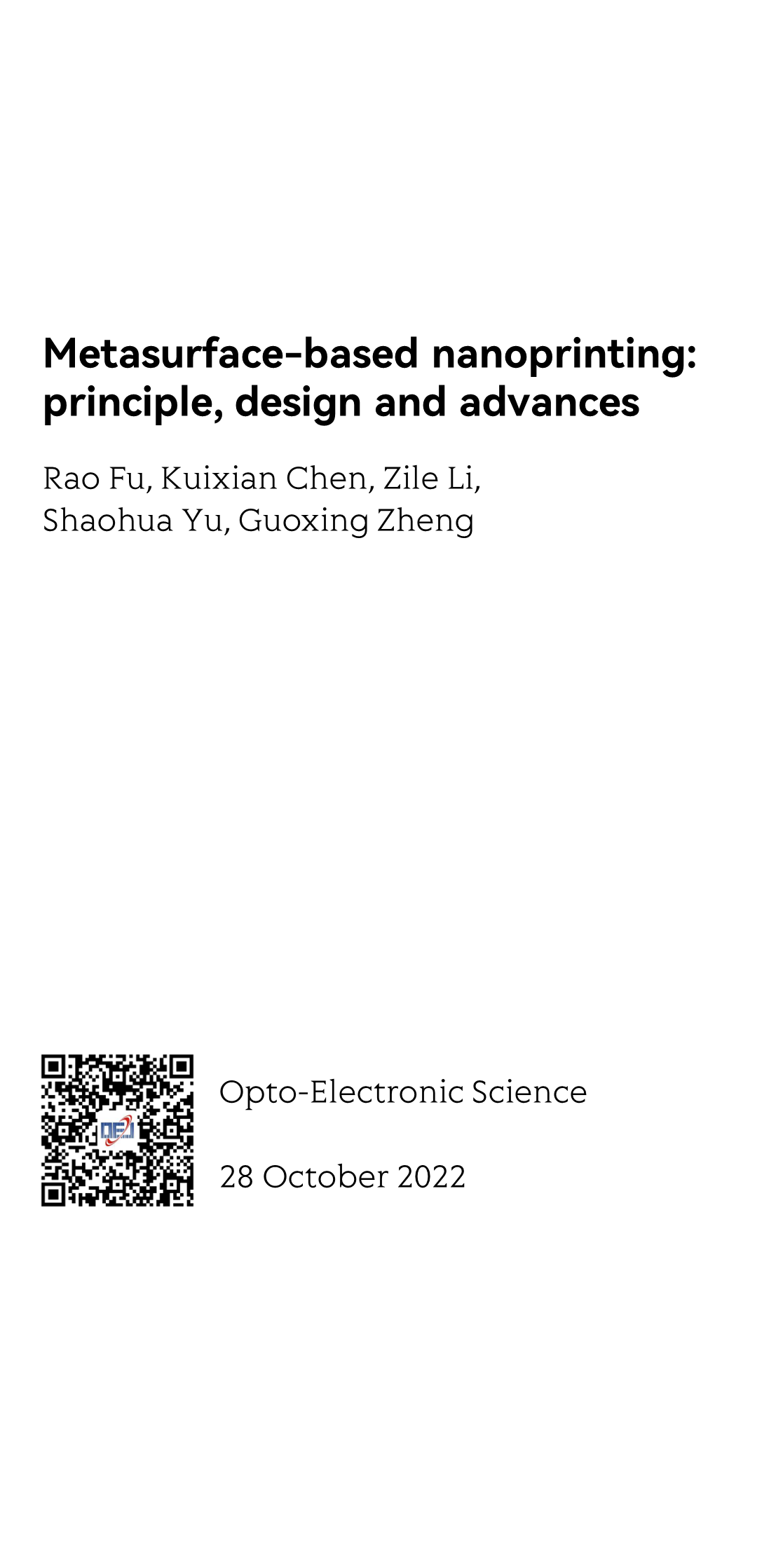 Metasurface-based nanoprinting: principle, design and advances_1