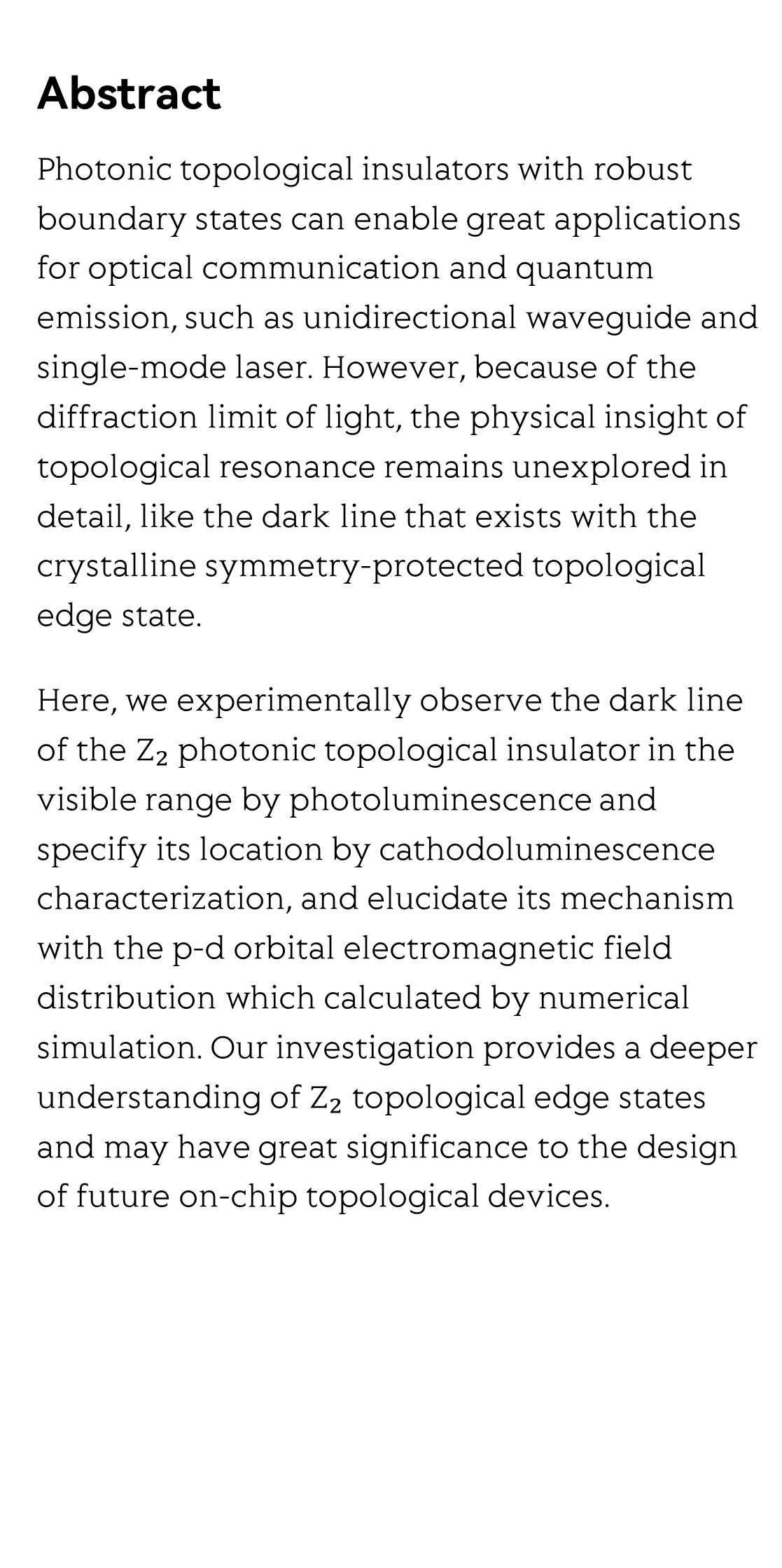 Field distribution of the Z₂ topological edge state revealed by cathodoluminescence nanoscopy_2