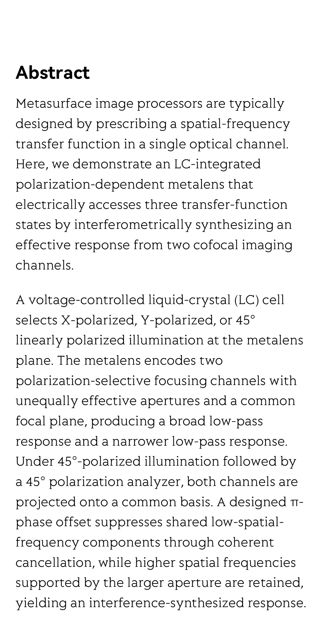 Electrically switchable bright-field and interference-synthesized edge-enhanced imaging with a polarization-multiplexed metalens_2