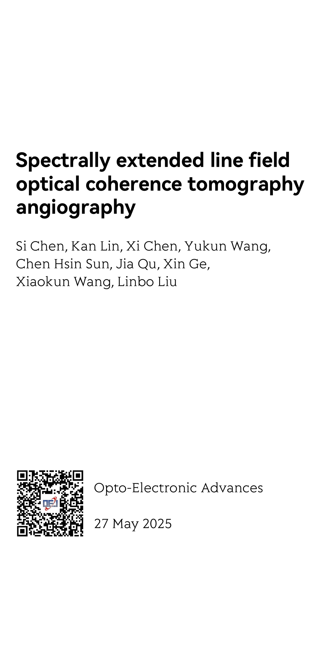 Spectrally extended line field optical coherence tomography angiography_1