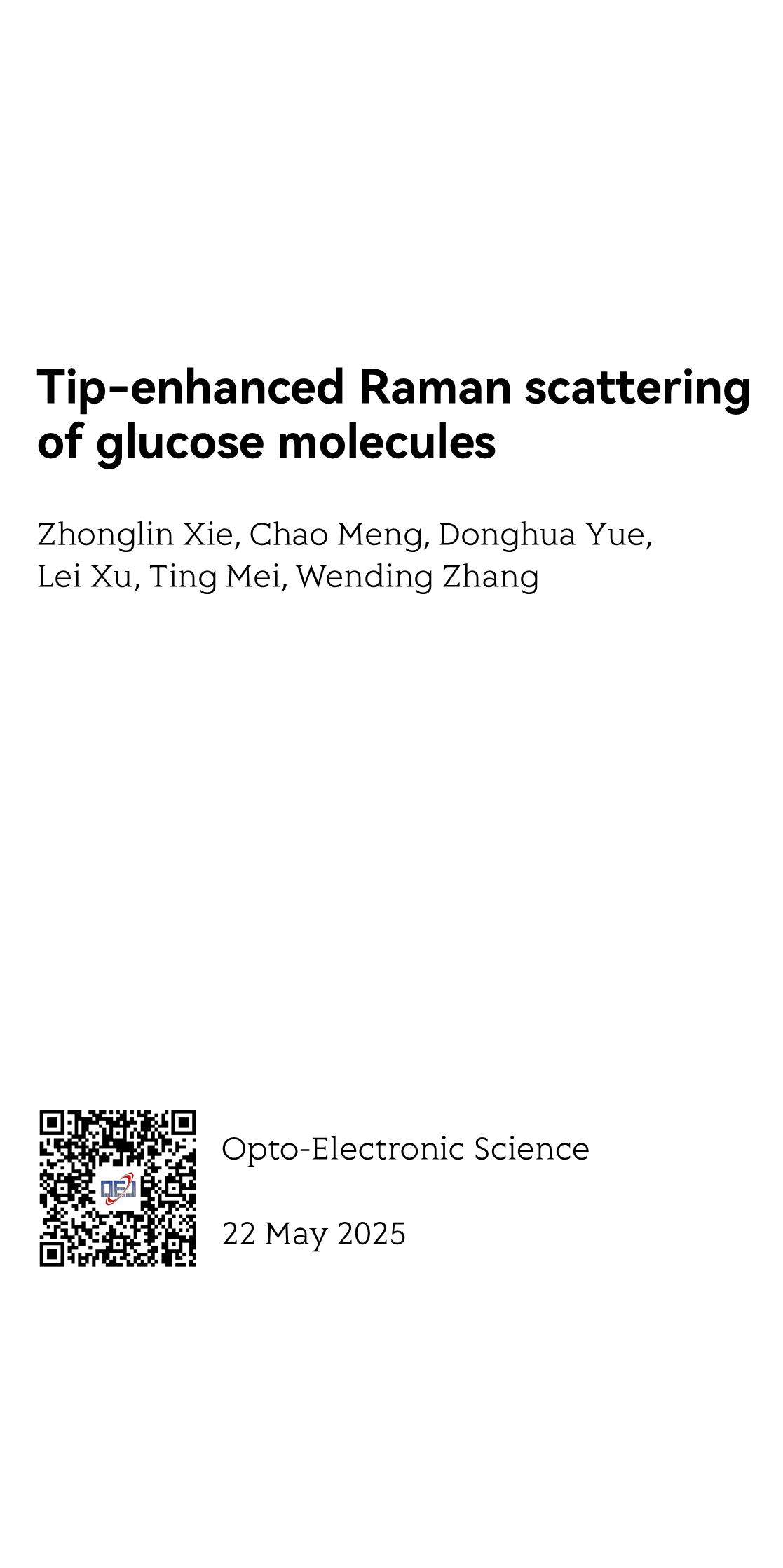 Tip-enhanced Raman scattering of glucose molecules_1