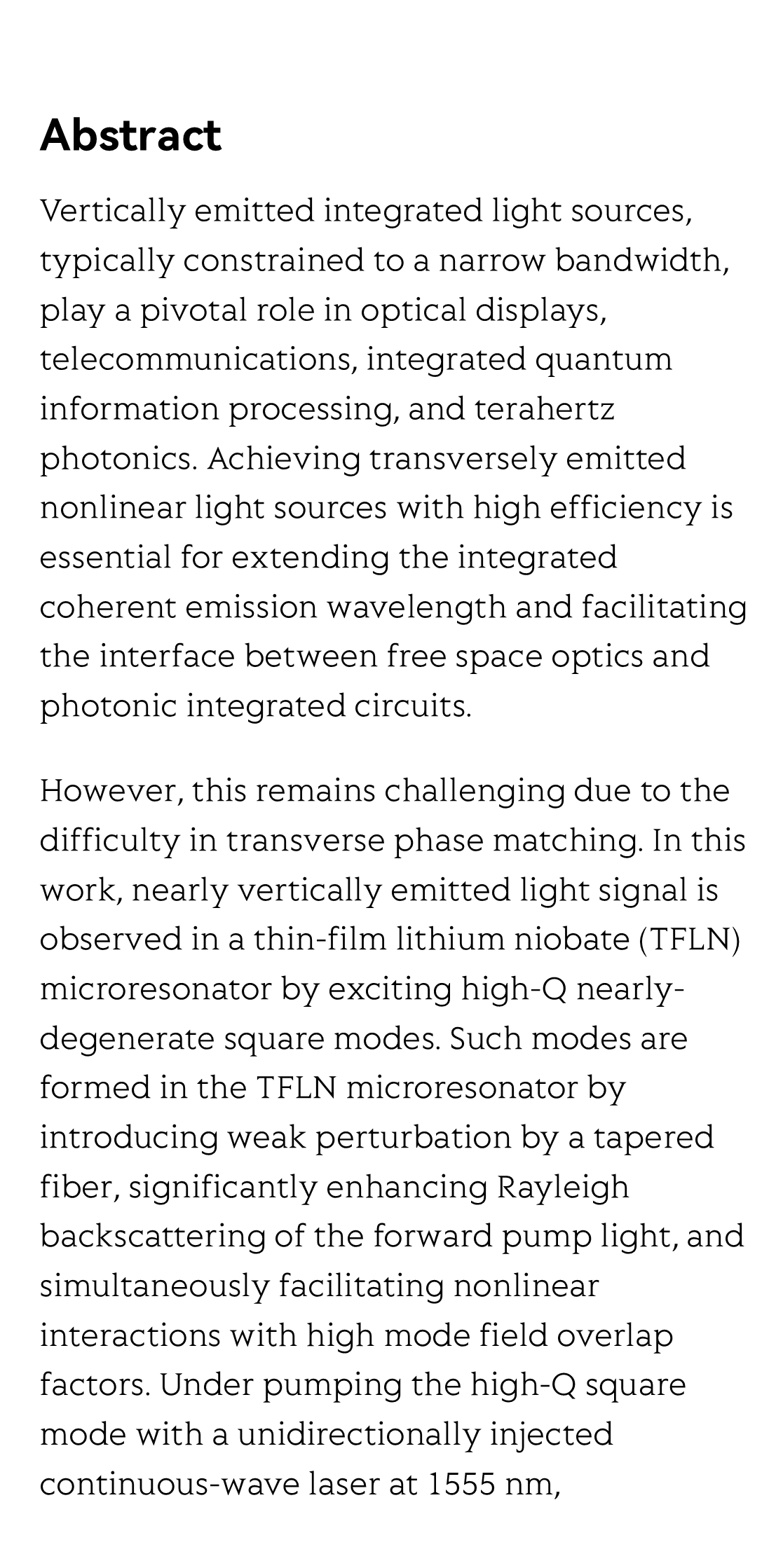Nearly vertically emitted nonlinear light sources with high efficiencies enabled by high-Q nearly-degenerate polygon modes_2
