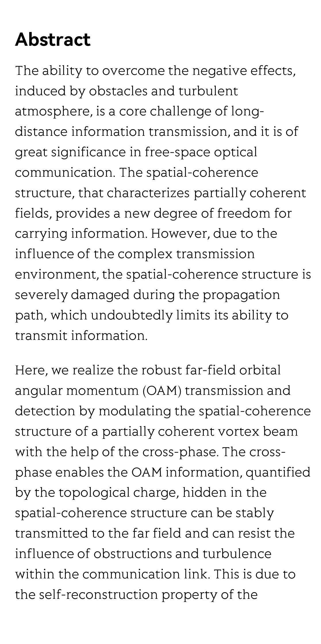 Robust measurement of orbital angular momentum of a partially coherent vortex beam under amplitude and phase perturbations_2