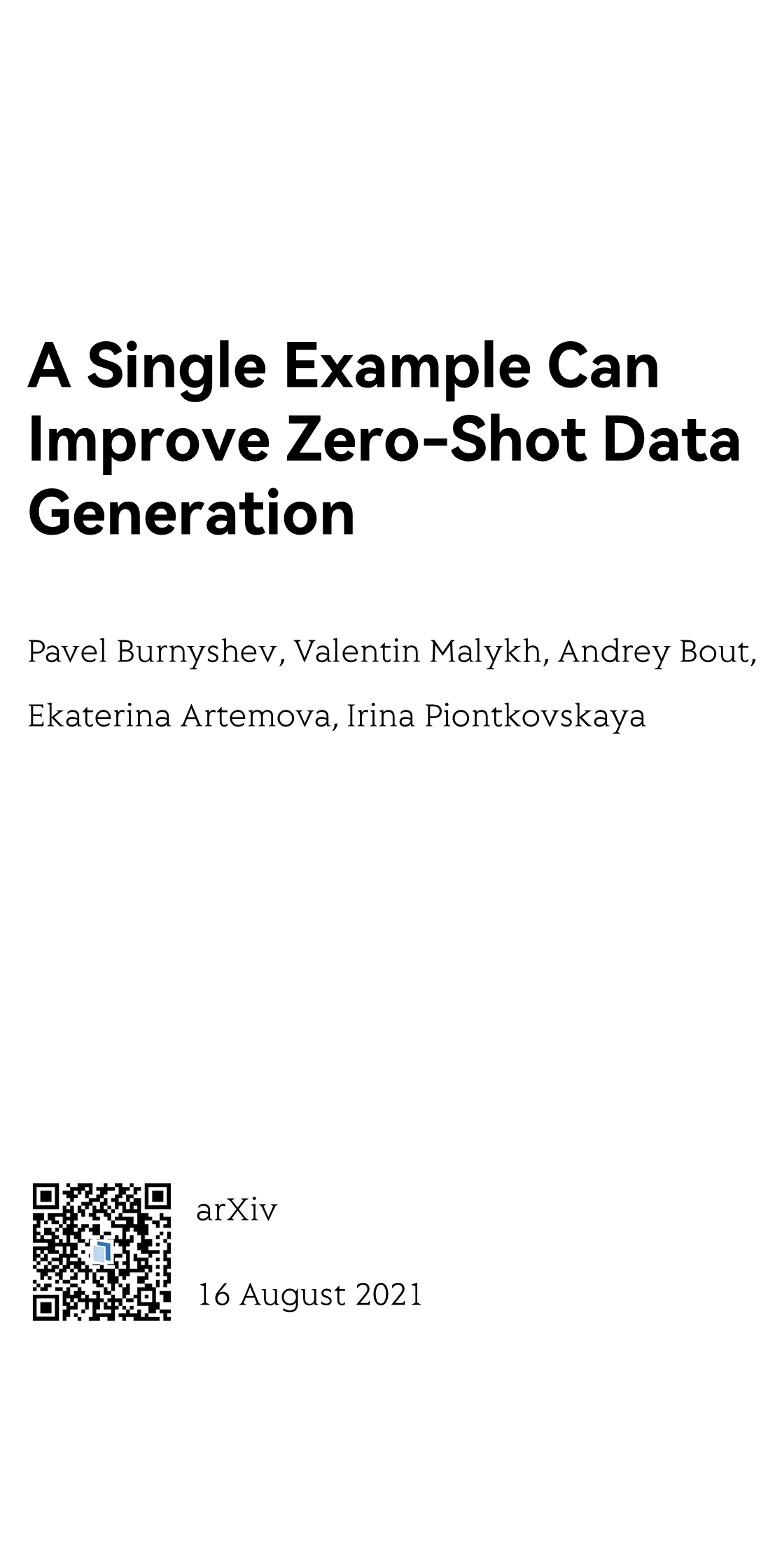 A Single Example Can Improve Zero-Shot Data Generation_1