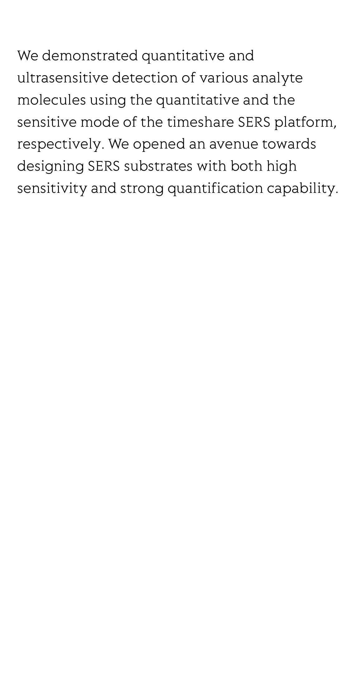 Timeshare surface-enhanced Raman scattering platform with sensitive and quantitative mode_3