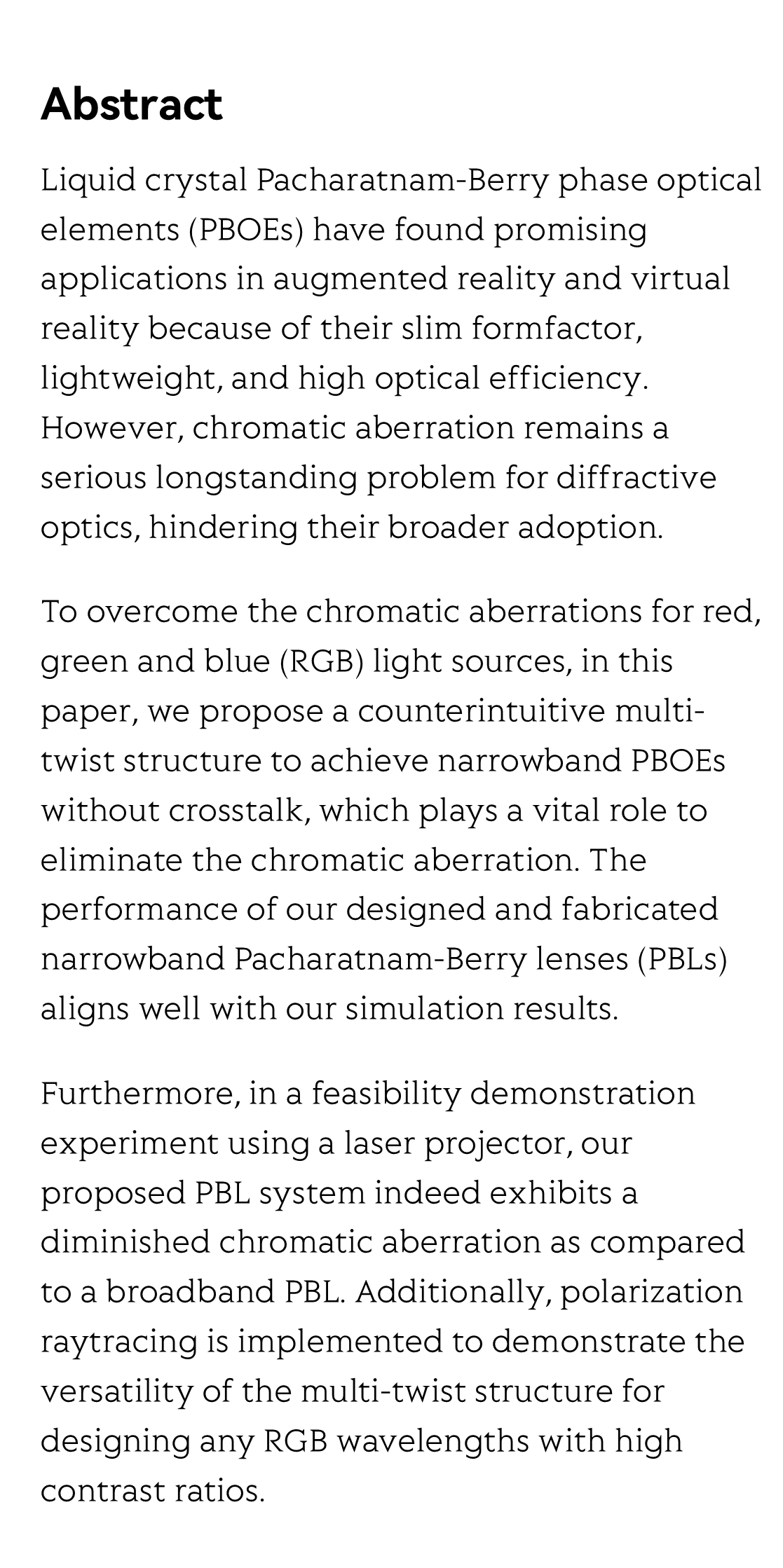 High-efficiency RGB achromatic liquid crystal diffractive optical elements_2