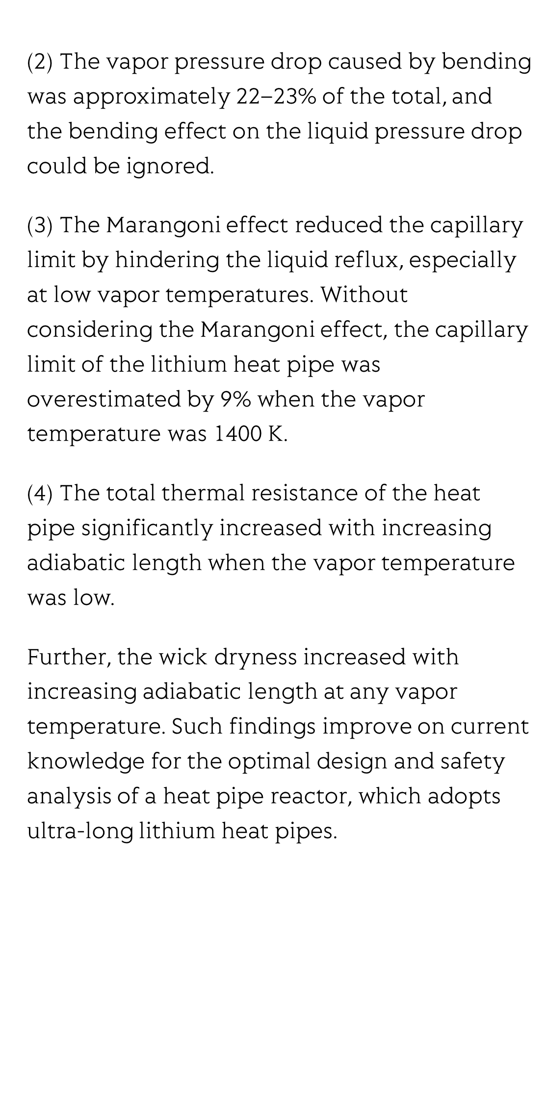 Performance evaluation of ultra-long lithium heat pipe using an improved lumped parameter model_3