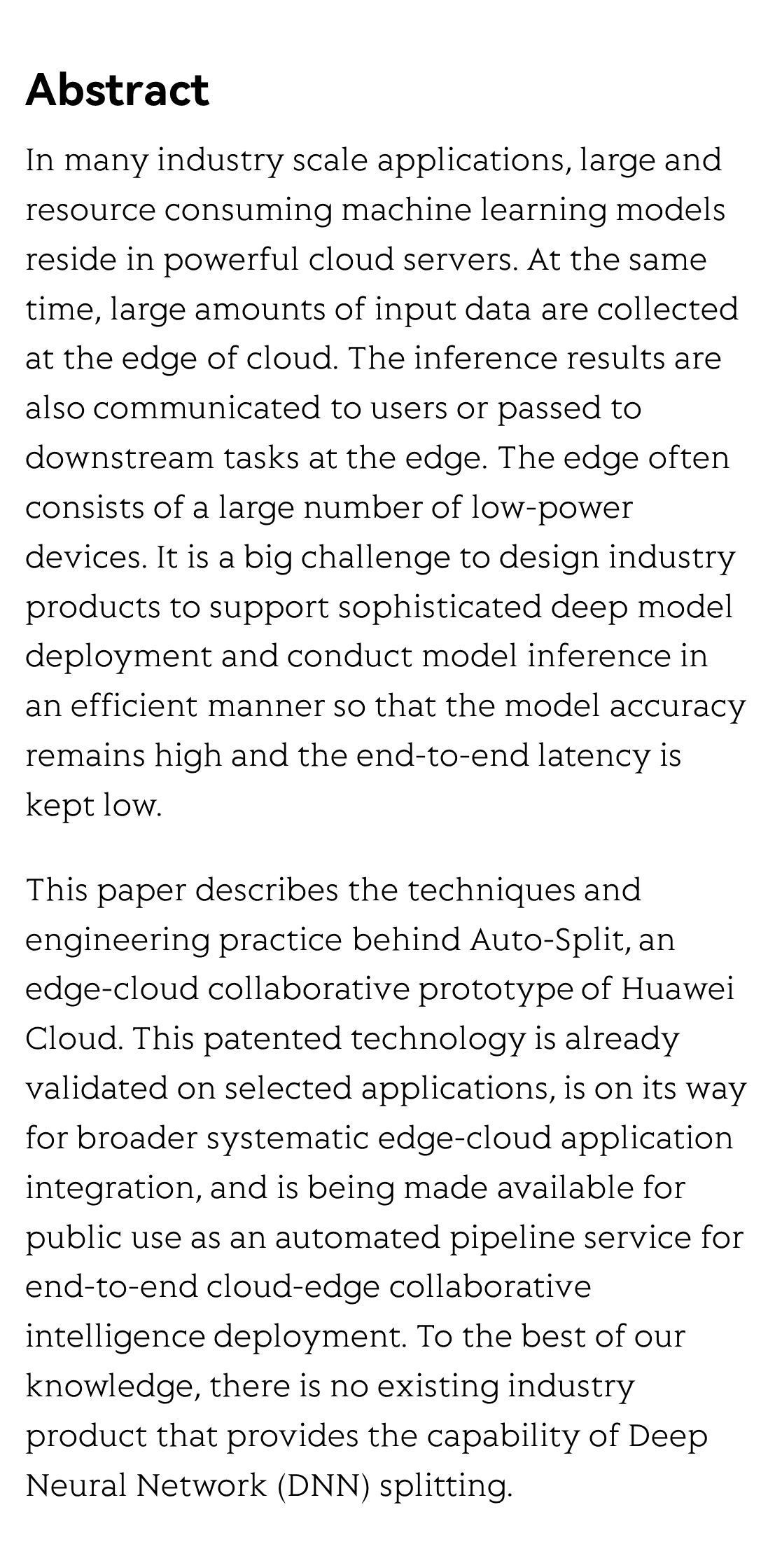 Auto-Split: A General Framework of Collaborative Edge-Cloud AI_2