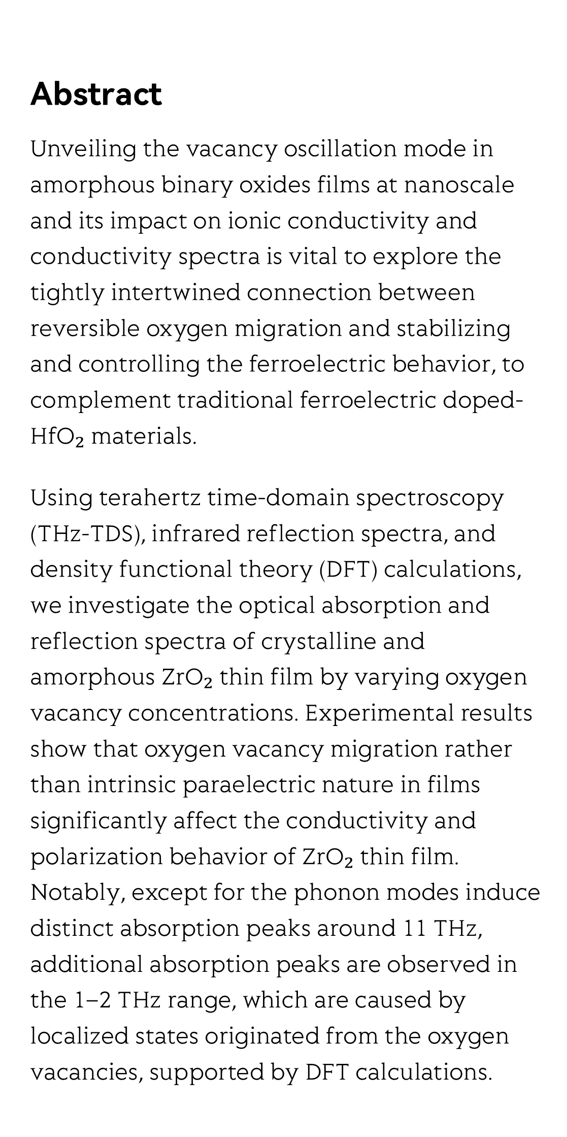 Vacancy oscillating mode in amorphous binary oxide film by terahertz time domain spectroscopy_2