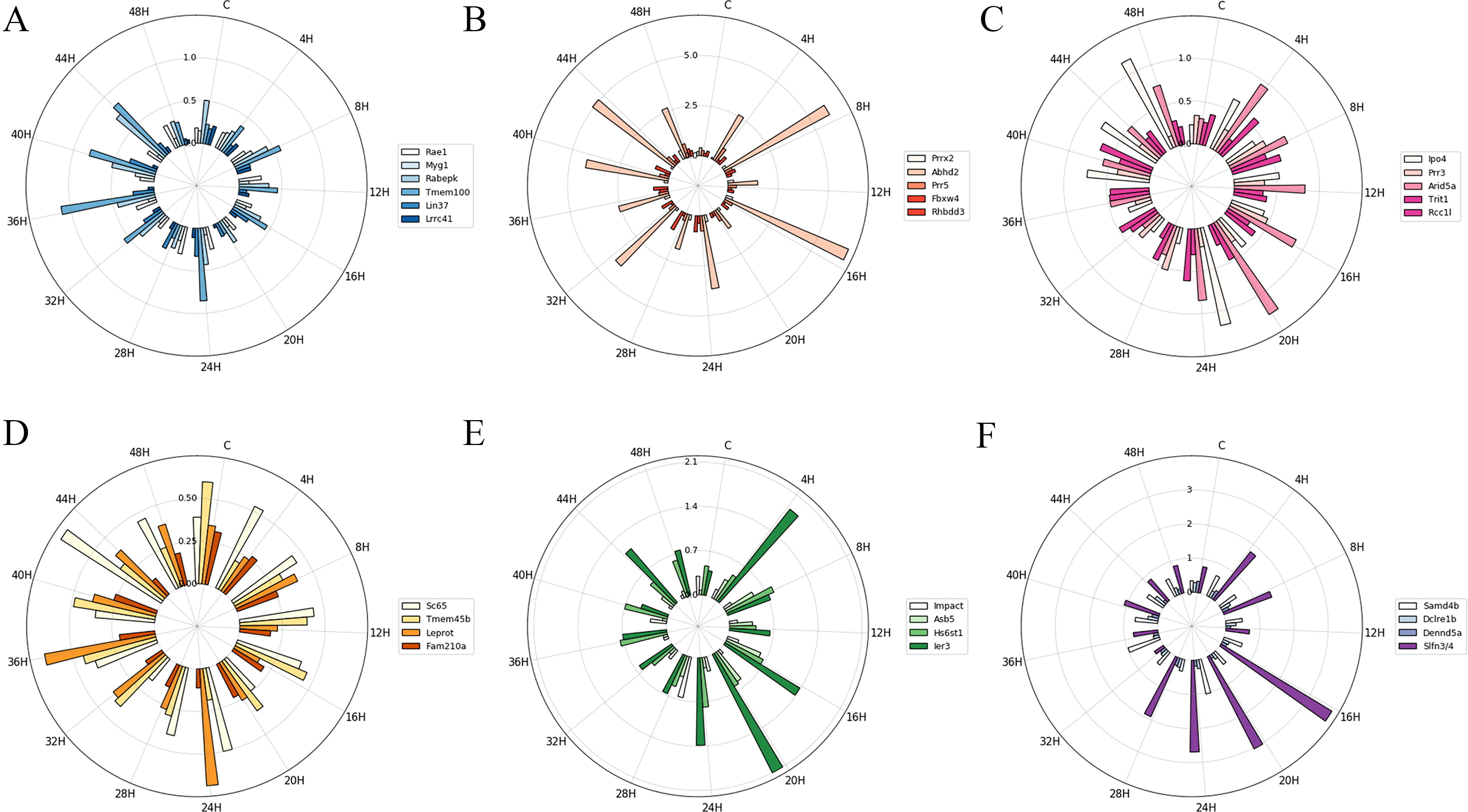 Screening criteria of mRNA indicators for wound age estimation_4