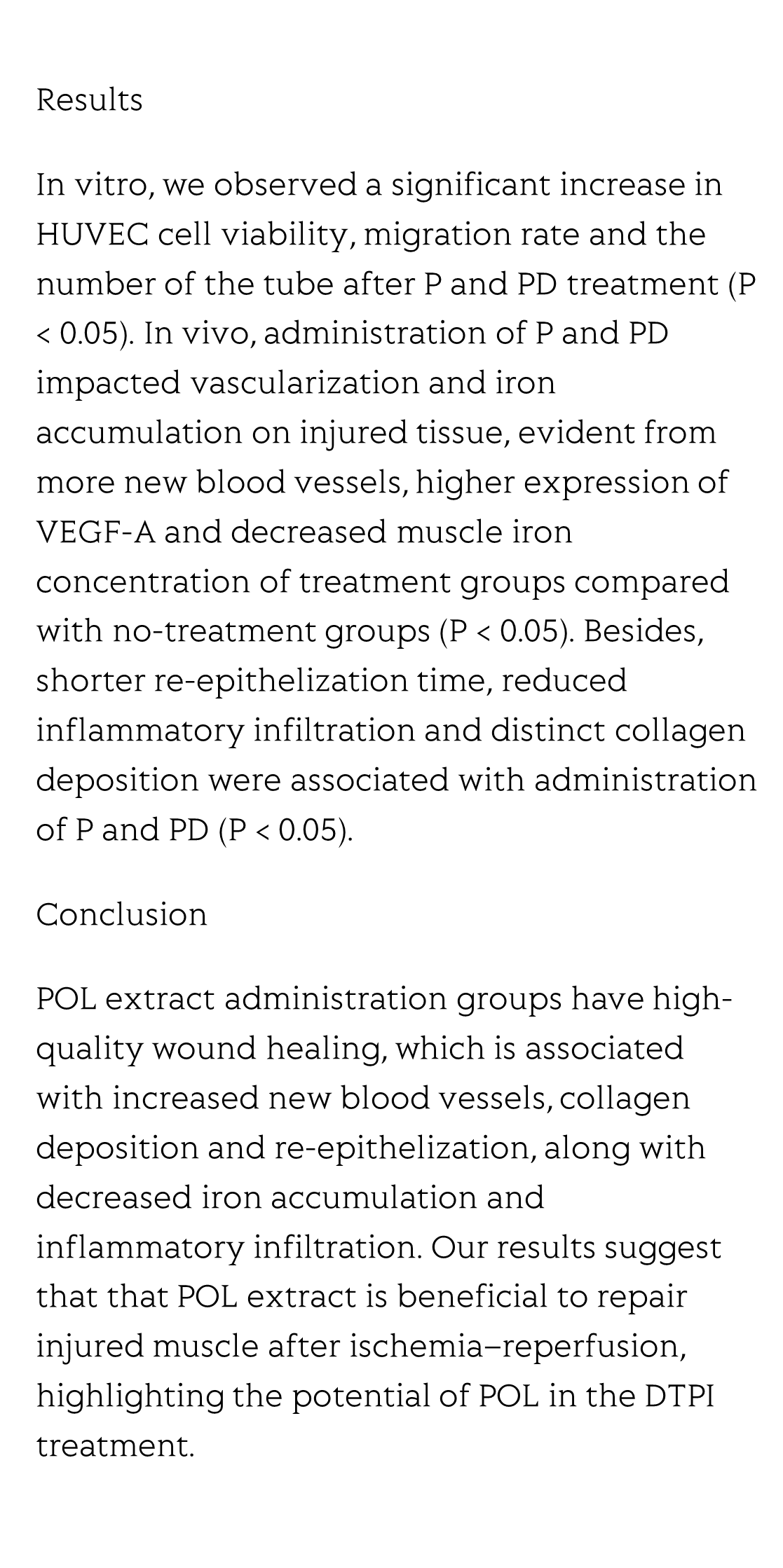 Extracts of Portulaca oleracea promote wound healing by enhancing angiology regeneration and inhibiting iron accumulation in mice_3