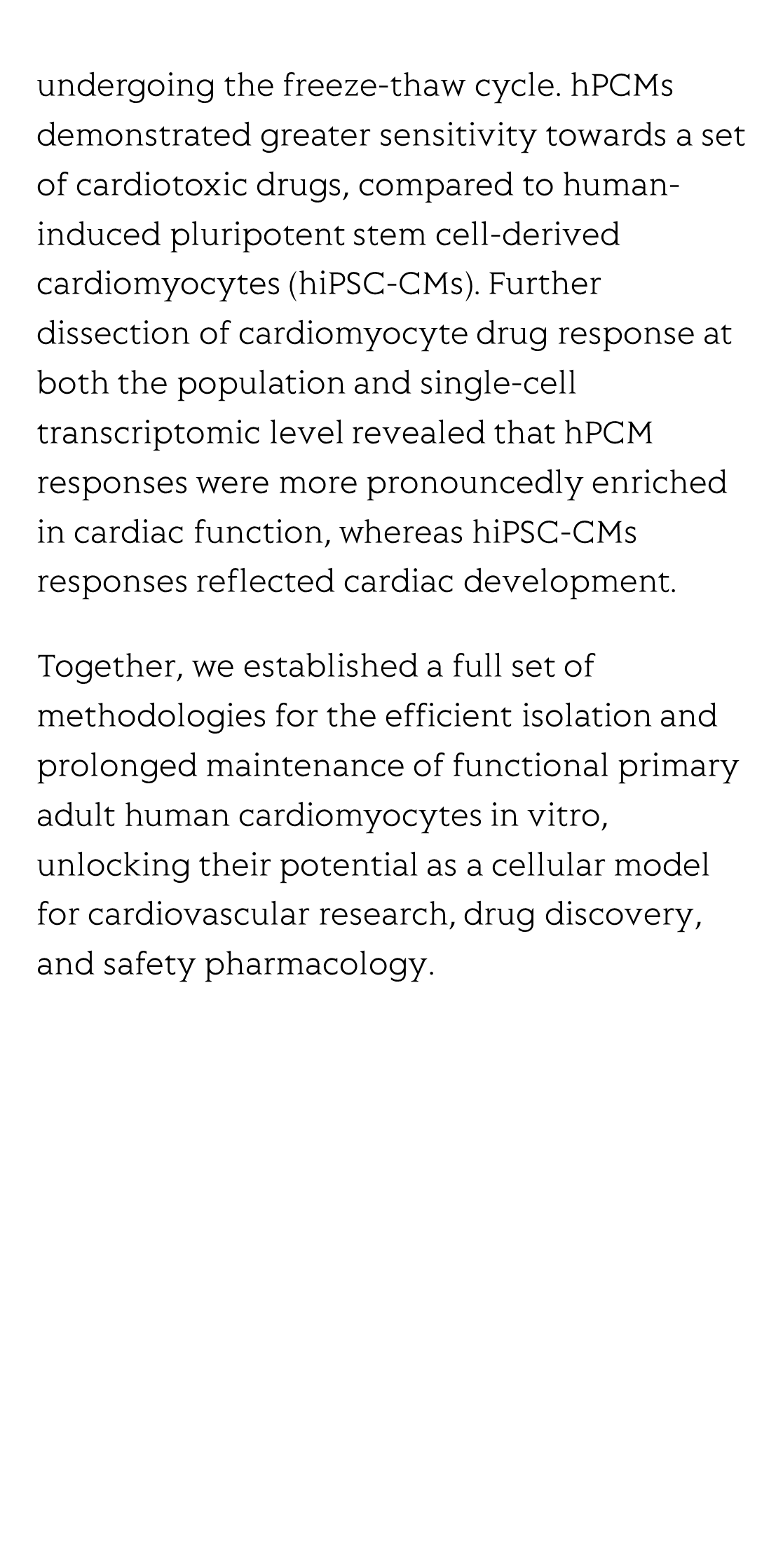 Functional isolation, culture and cryopreservation of adult human primary cardiomyocytes_3