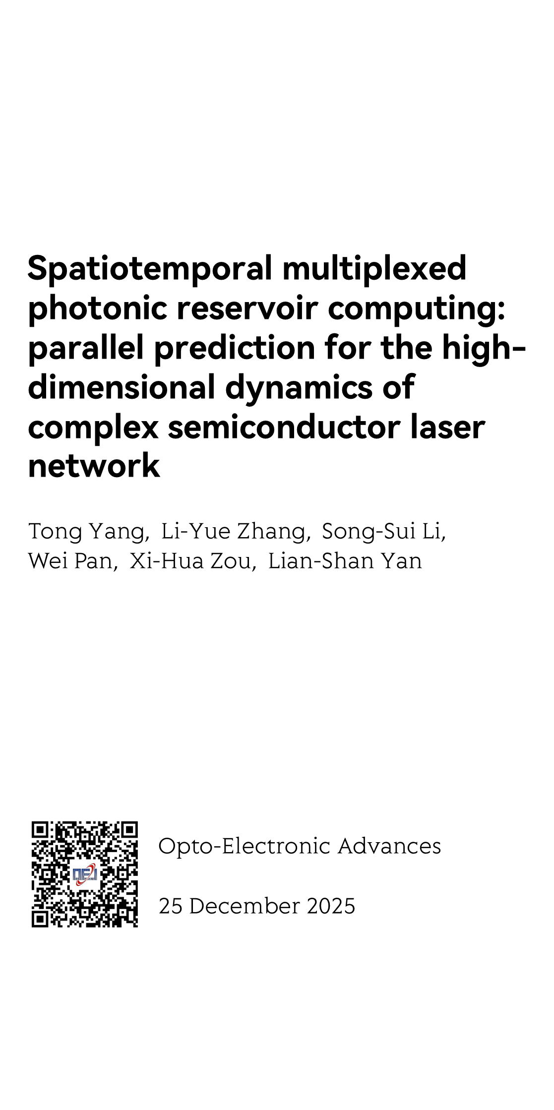 Spatiotemporal multiplexed photonic reservoir computing: parallel prediction for the high-dimensional dynamics of complex semiconductor laser network_1